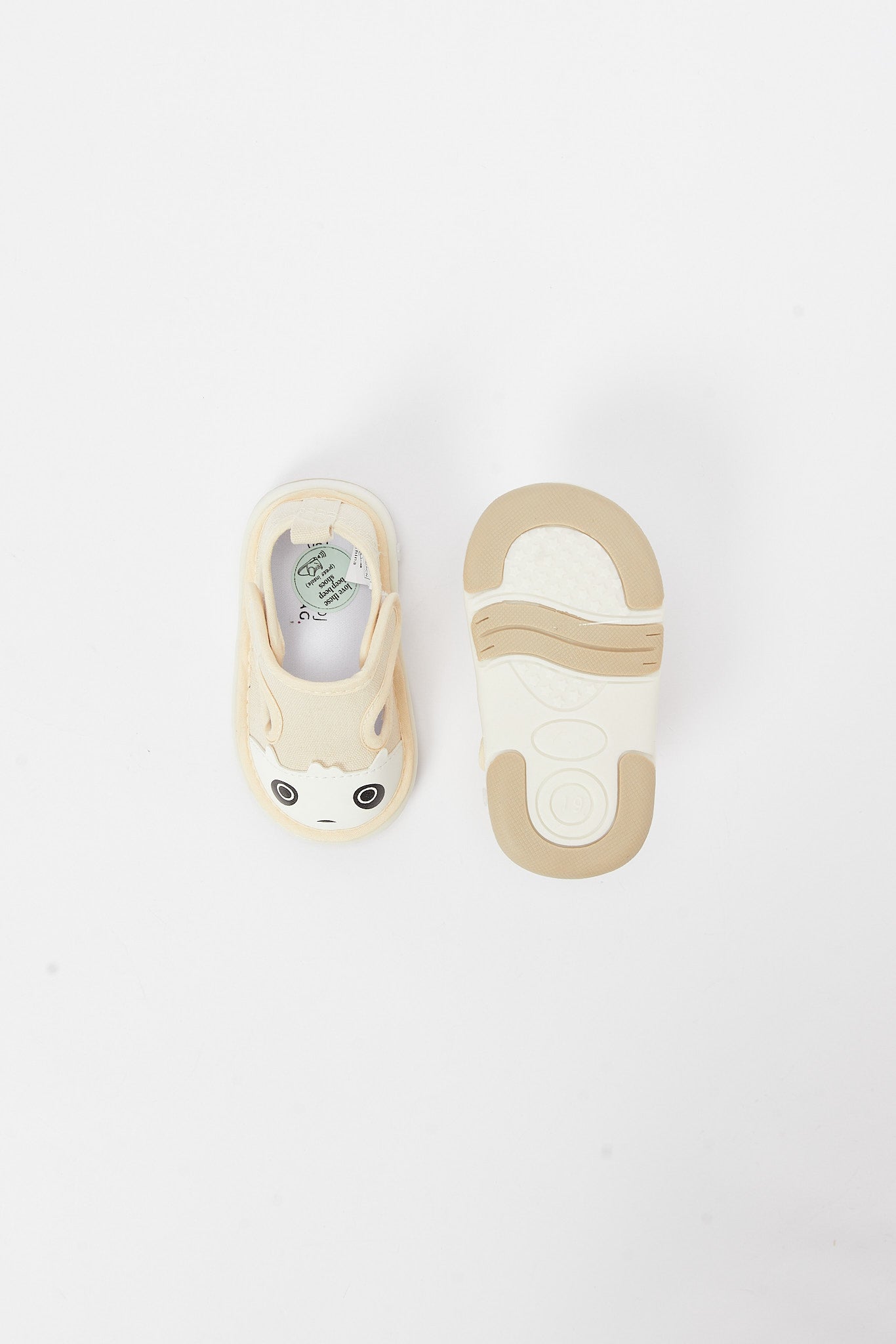 Redtag-Beige-Panda-Pump-Category:Shoes,-Colour:Beige,-Deals:New-In,-Filter:Boys-Footwear-(1-to-3-Yrs),-INB-Sandals,-N/A,-New-In-INB-FOO,-Non-Sale,-S23B,-Section:Boys-(0-to-14Yrs)-Infant-Boys-1 to 3 Years
