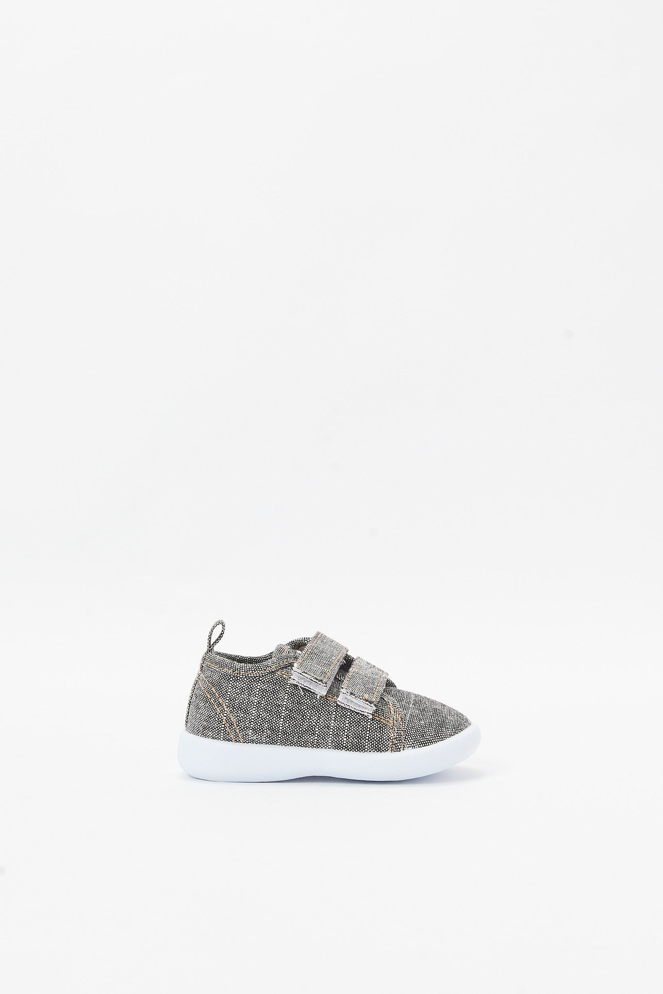 Redtag-Mid-Grey-Double-Velcro-Strap-Pump-(Repeat)-Category:Shoes,-Colour:Grey,-Deals:New-In,-Filter:Boys-Footwear-(1-to-3-Yrs),-INB-Sandals,-N/A,-New-In-INB-FOO,-Non-Sale,-S23B,-Section:Boys-(0-to-14Yrs)-Infant-Boys-1 to 3 Years
