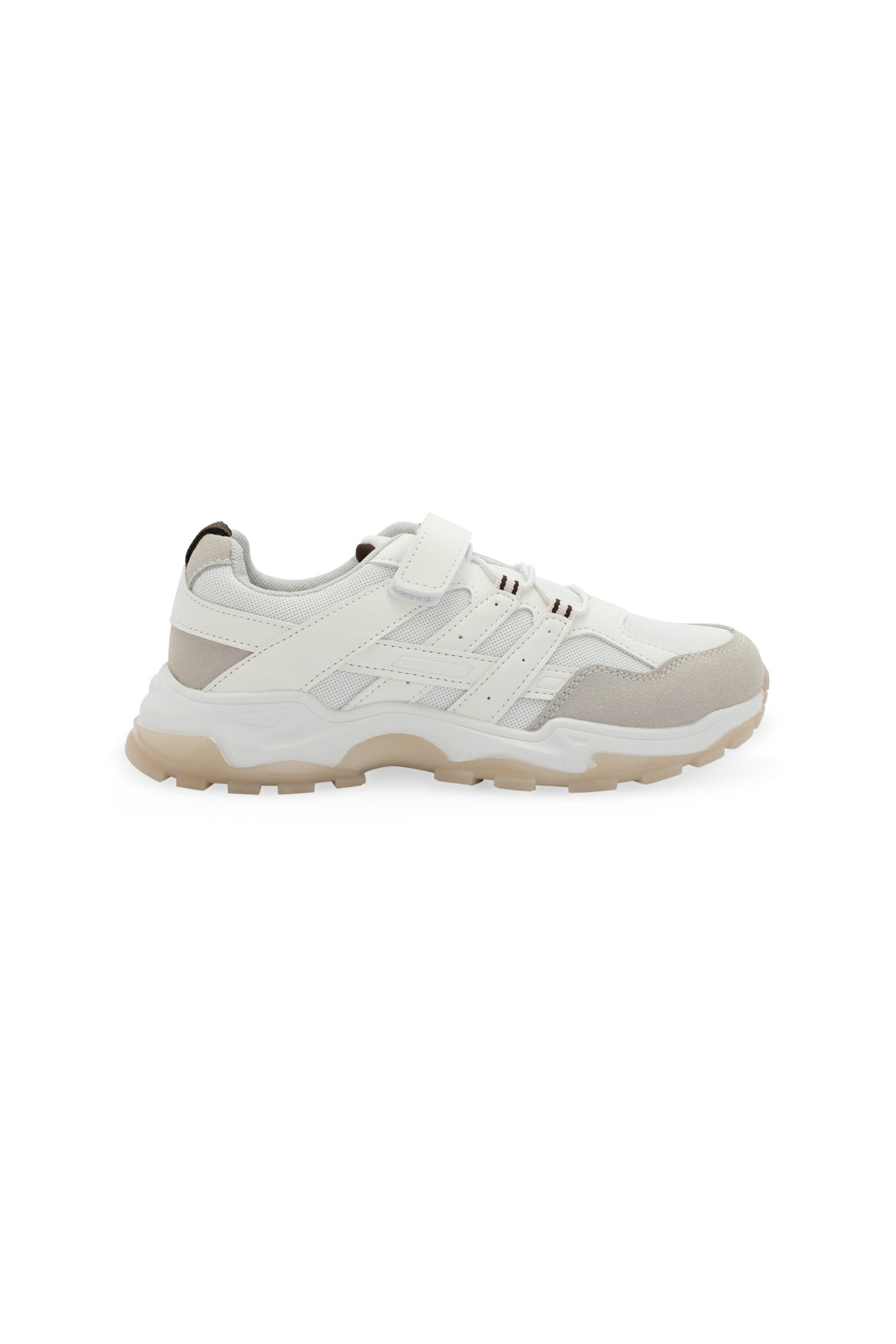 Redtag-Off-White-Cut-Out-Overlay-Trekker-BSR-Trainers,-Category:Shoes,-Colour:White,-Deals:New-In,-Filter:Boys-Footwear-(5-to-14-Yrs),-N/A,-New-In-BSR-FOO,-Non-Sale,-S23A,-Section:Boys-(0-to-14Yrs)-Senior-Boys-5 to 14 Years