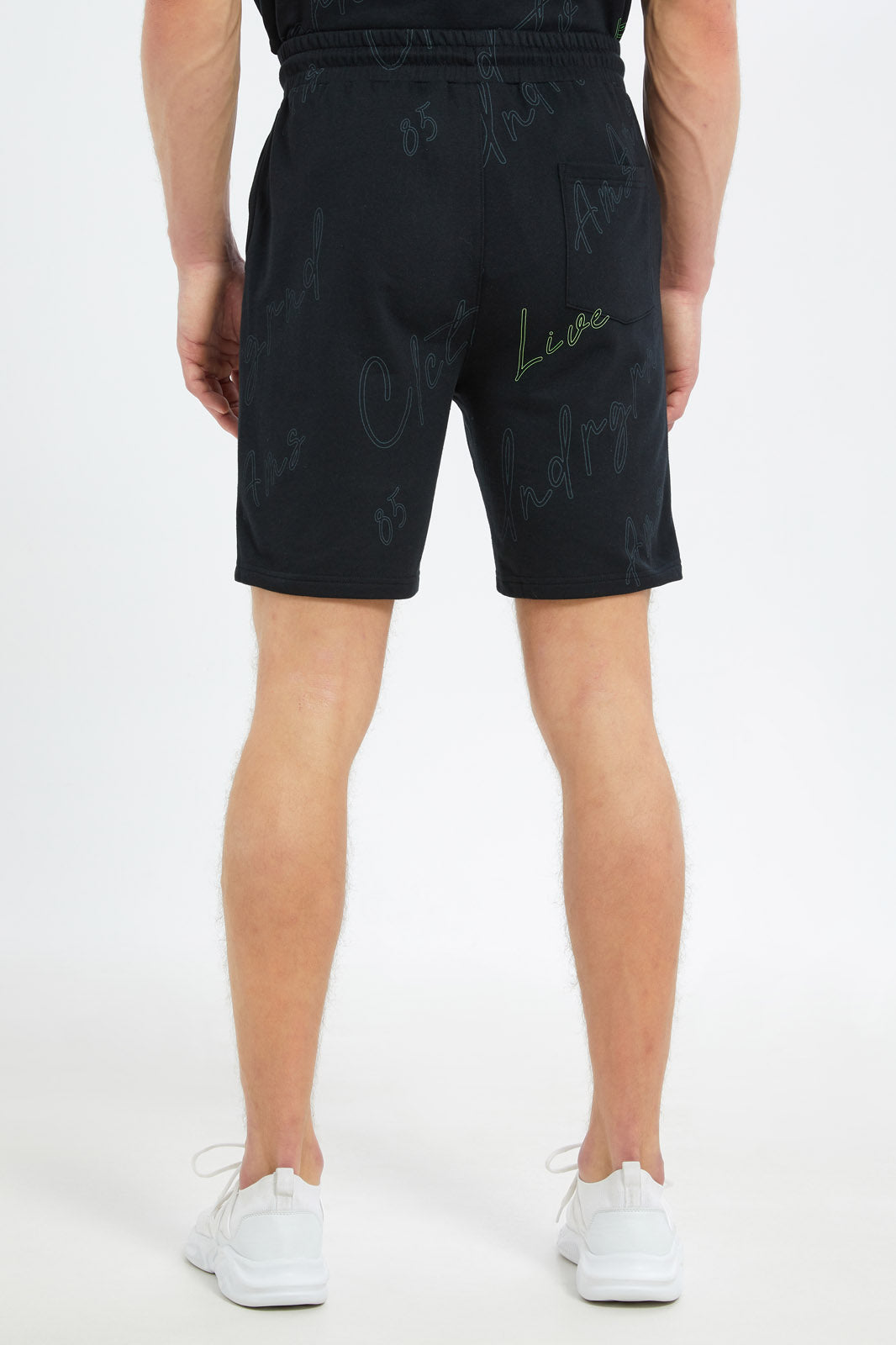 Redtag-Men-Black-Aop-Lounge-Shorts-Category:Shorts,-Colour:Black,-Deals:New-In,-Dept:Menswear,-Filter:Men's-Clothing,-Men-Shorts,-New-In-Men-APL,-Non-Sale,-S23C,-Section:Men-Men's-