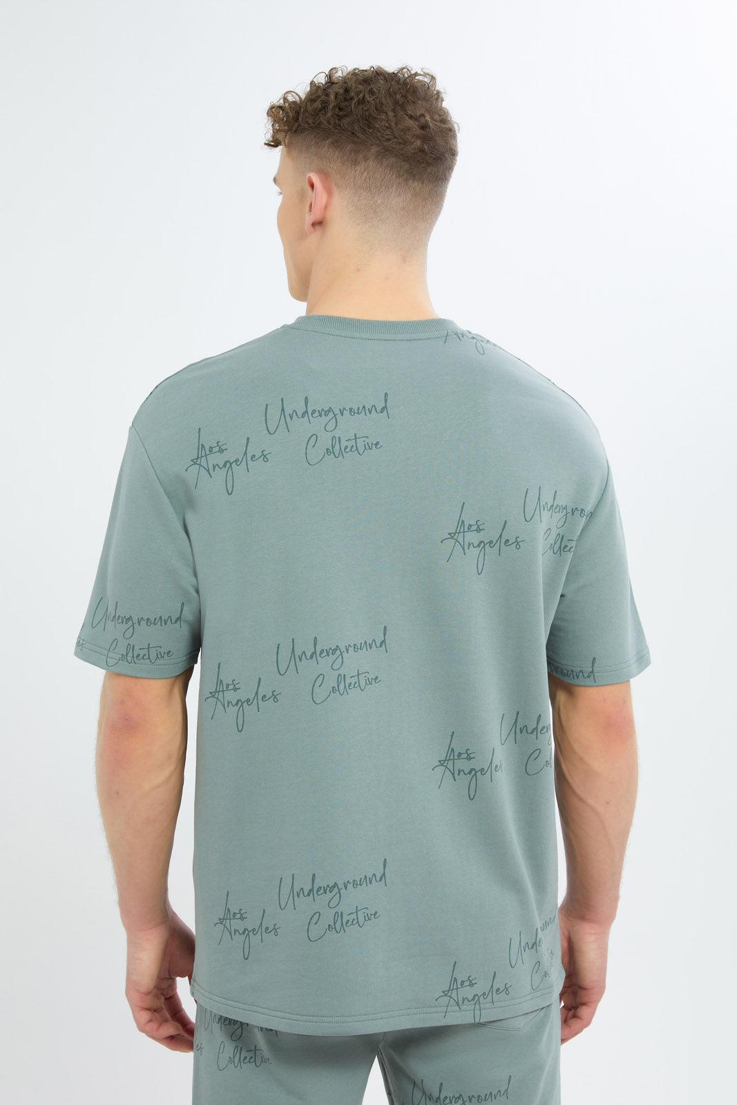 Redtag-Men-Sage-Green-Aop-Lounge-Shirt-Category:Sweatshirts,-Colour:Green,-Deals:New-In,-Dept:Menswear,-Filter:Men's-Clothing,-Men-Sweatshirts,-New-In-Men-APL,-Non-Sale,-S23C,-Section:Men--