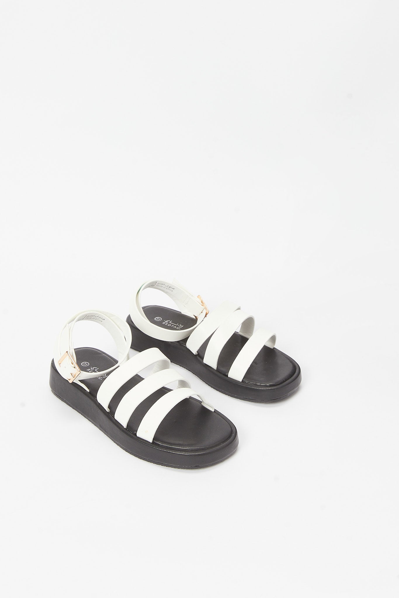 Redtag-White-Chunky-Sandal-Category:Shoes,-Colour:White,-Deals:New-In,-Filter:Girls-Footwear-(5-to-14-Yrs),-GSR-Sandals,-N/A,-New-In-GSR-FOO,-Non-Sale,-S23B,-Section:Girls-(0-to-14Yrs)-Senior-Girls-5 to 14 Years