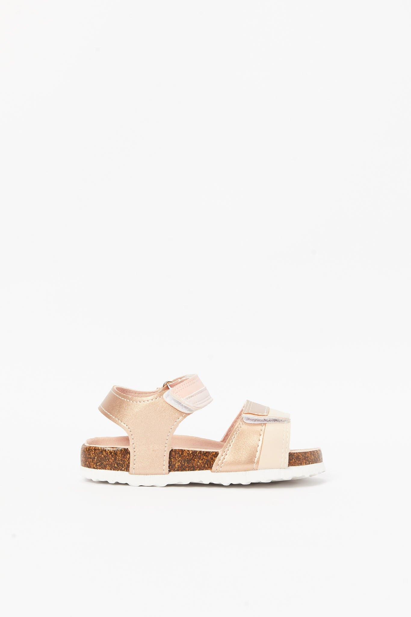 Redtag-Pink-Cork-Sandal-Category:Shoes,-Colour:Pink,-Deals:New-In,-Filter:Girls-Footwear-(3-to-5-Yrs),-GIR-Sandals,-N/A,-New-In-GIR-FOO,-Non-Sale,-S23B,-Section:Girls-(0-to-14Yrs)-Girls-3 to 5 Years