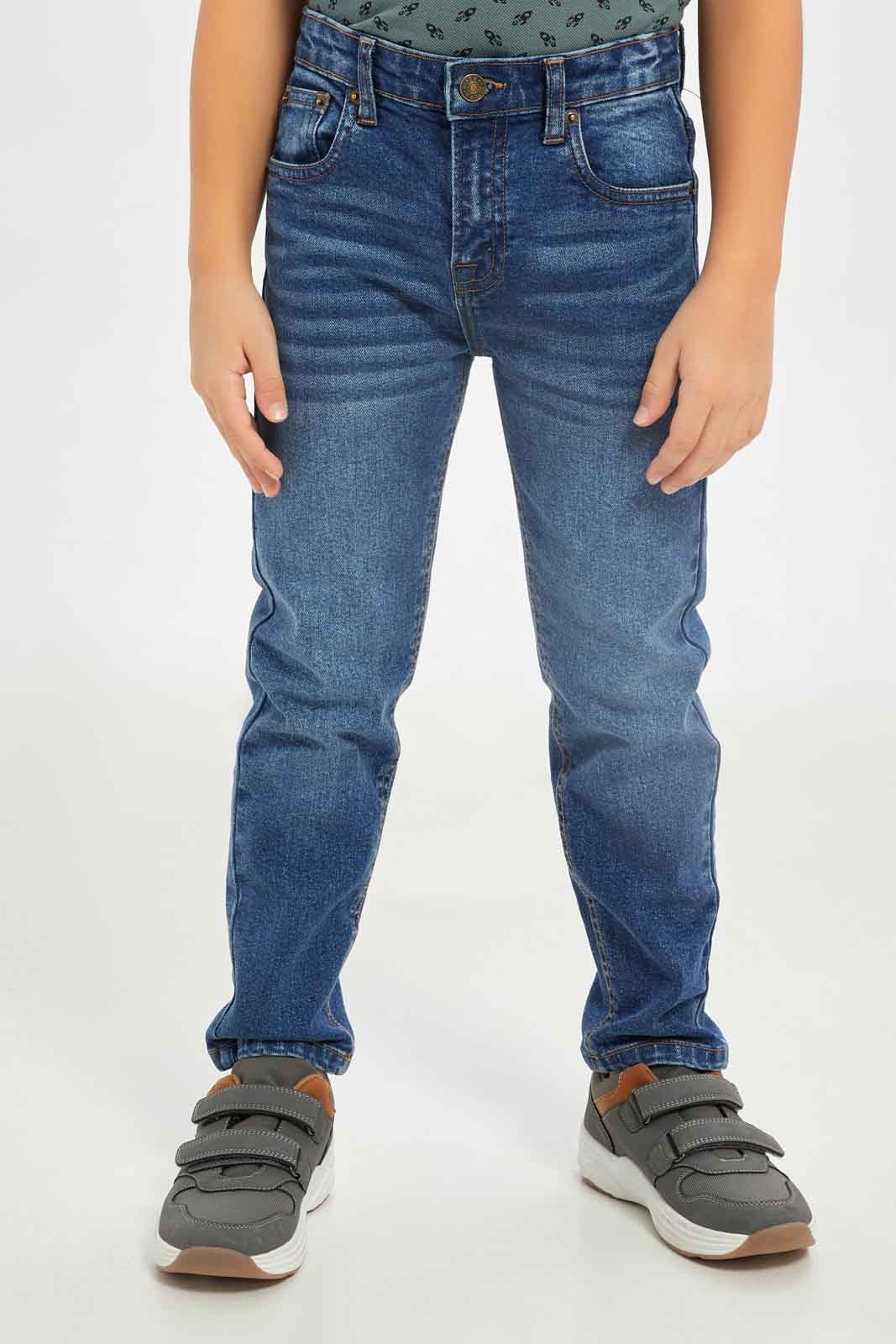 Redtag-Boys-Mid-Wash-Straight-Fit-Jeans-BOY-Jeans,-Category:Jeans,-Colour:Blue,-Deals:New-In,-Dept:Boys,-Filter:Boys-(2-to-8-Yrs),-New-In-BOY-APL,-Non-Sale,-S23A,-Section:Boys-(0-to-14Yrs)-Boys-2 to 8 Years