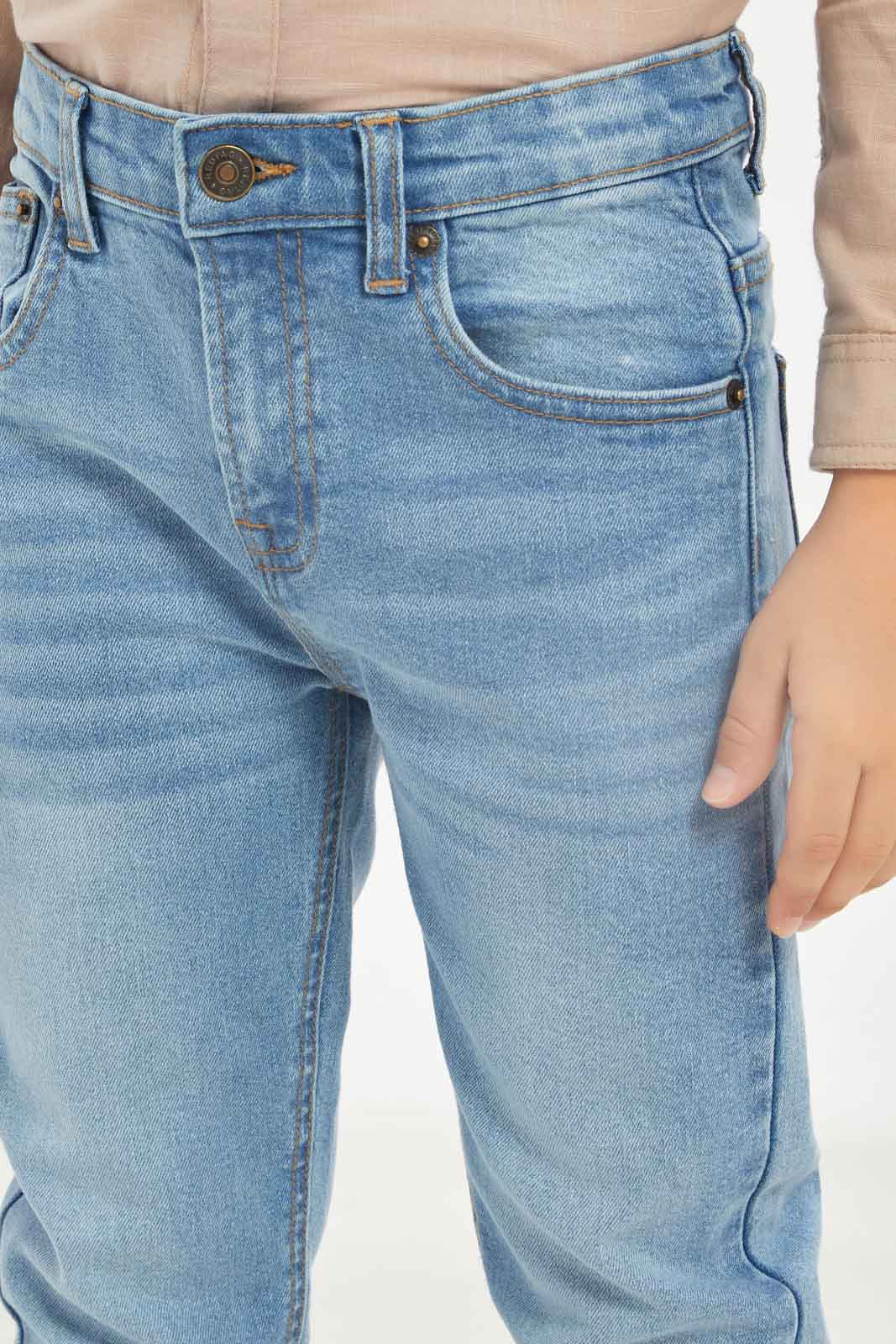 Redtag-Boys-Light-Wash-Straight-Fit-Jeans-BOY-Jeans,-Category:Jeans,-Colour:Light-Wash,-Deals:New-In,-Dept:Boys,-Filter:Boys-(2-to-8-Yrs),-New-In-BOY-APL,-Non-Sale,-S23A,-Section:Boys-(0-to-14Yrs)-Boys-2 to 8 Years