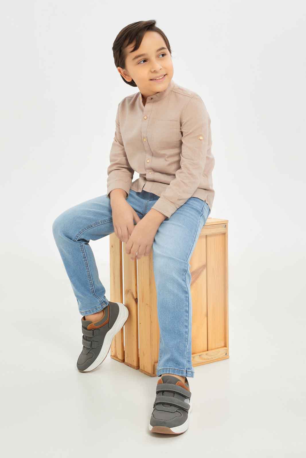 Redtag-Boys-Light-Wash-Straight-Fit-Jeans-BOY-Jeans,-Category:Jeans,-Colour:Light-Wash,-Deals:New-In,-Dept:Boys,-Filter:Boys-(2-to-8-Yrs),-New-In-BOY-APL,-Non-Sale,-S23A,-Section:Boys-(0-to-14Yrs)-Boys-2 to 8 Years