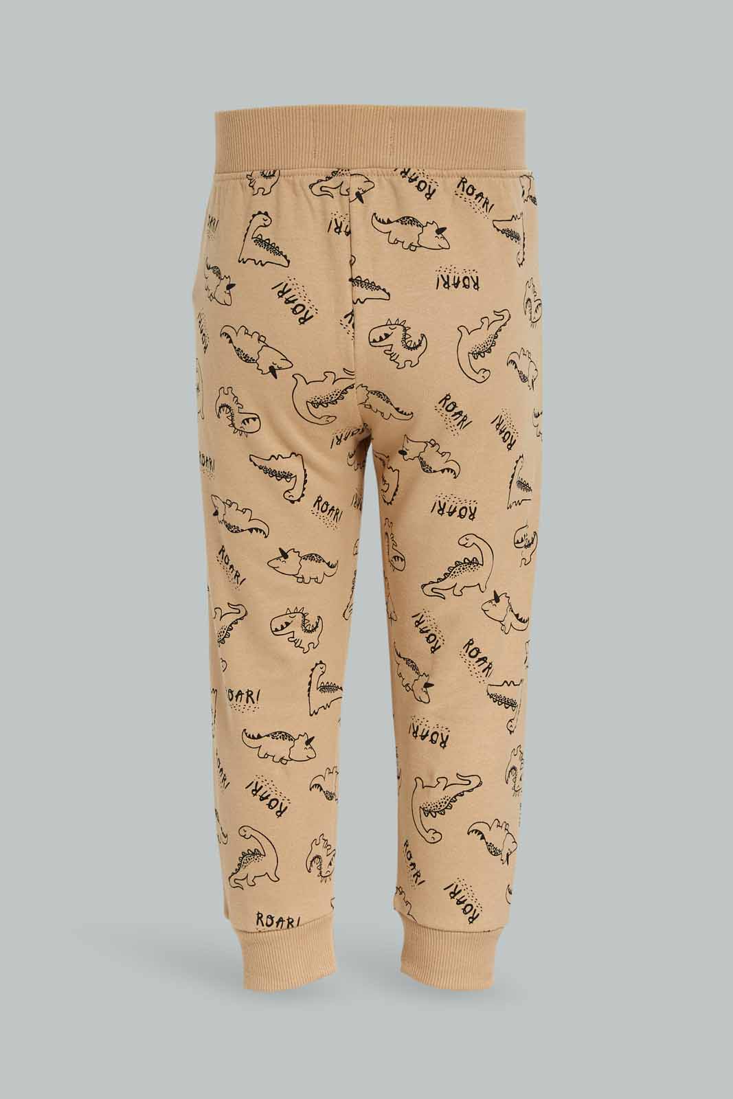 Redtag-Boys-2Pk-Black-Jogger-Category:Joggers,-Colour:Beige,-Deals:New-In,-Dept:Boys,-Filter:Infant-Boys-(3-to-24-Mths),-INB-Joggers,-New-In-INB-APL,-Non-Sale,-S23A,-Section:Boys-(0-to-14Yrs)-Infant-Boys-3 to 24 Months