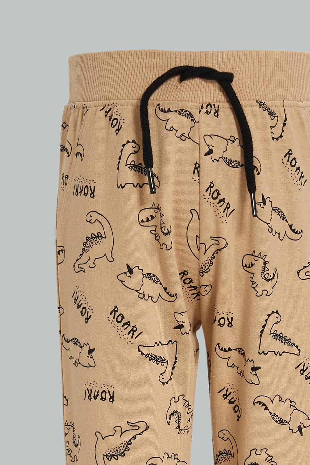 Redtag-Boys-2Pk-Black-Jogger-Category:Joggers,-Colour:Beige,-Deals:New-In,-Dept:Boys,-Filter:Infant-Boys-(3-to-24-Mths),-INB-Joggers,-New-In-INB-APL,-Non-Sale,-S23A,-Section:Boys-(0-to-14Yrs)-Infant-Boys-3 to 24 Months
