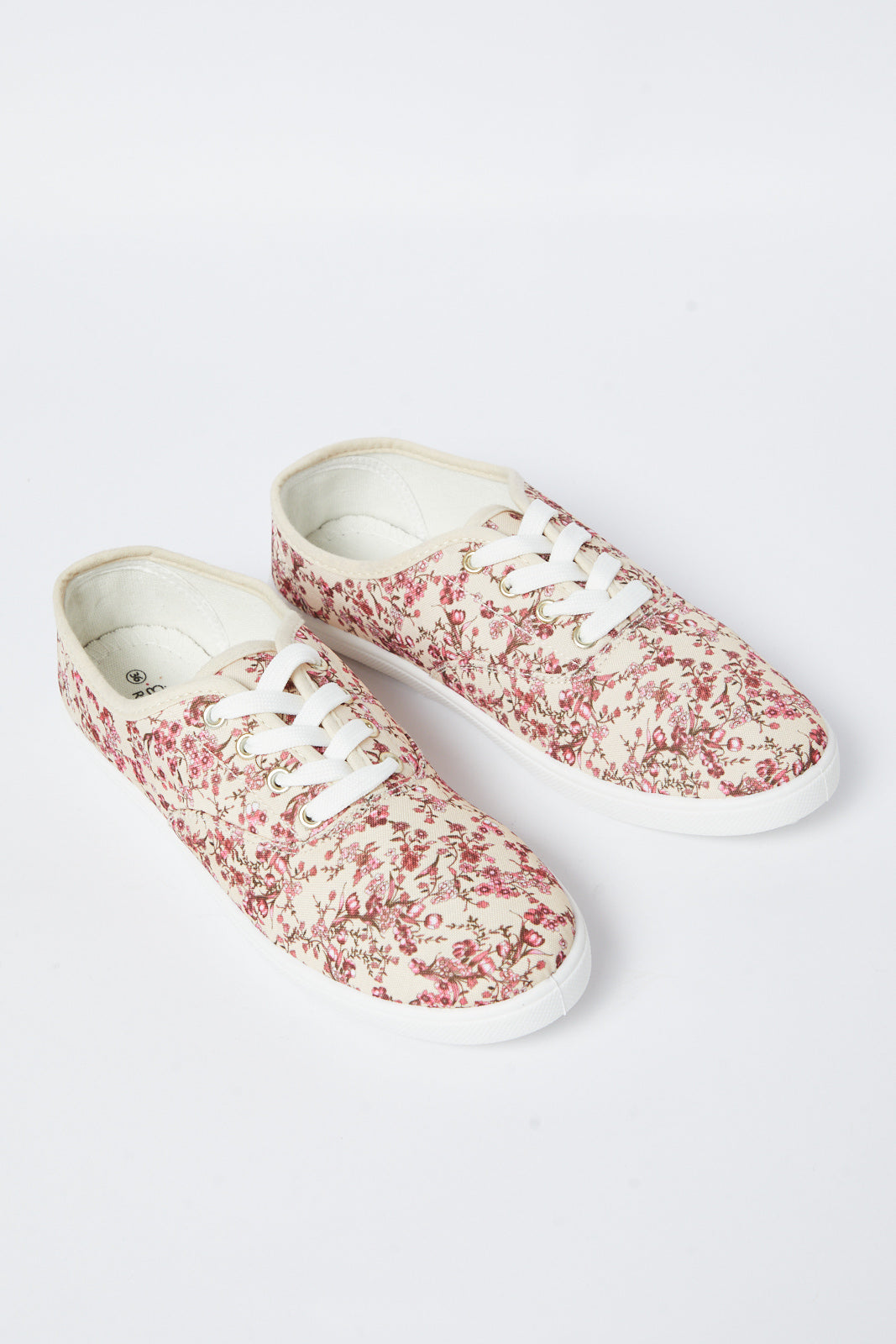 Redtag-Pink-Print-Lace-Up-Shoe-Category:Shoes,-Colour:Pink,-Deals:New-In,-Filter:Women's-Footwear,-N/A,-New-In-Women-FOO,-Non-Sale,-S23B,-Section:Women,-Women-Shoes-Women's-
