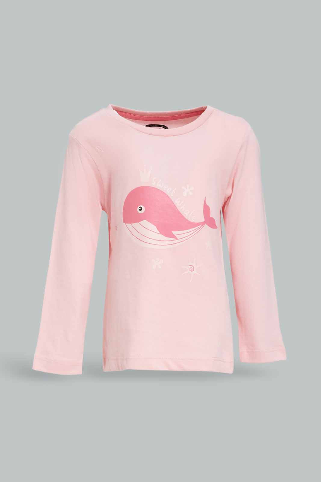 Redtag-Girls-Assorted-Pink-And-White-4-Pc-Pack-Pyjama-Set-Category:Pyjama-Sets,-Colour:Assorted,-Deals:New-In,-Dept:Girls,-Filter:Infant-Girls-(3-to-24-Mths),-ING-Pyjama-Sets,-New-In-ING-APL,-Non-Sale,-S23A,-Section:Girls-(0-to-14Yrs)-Infant-Girls-3 to 24 Months