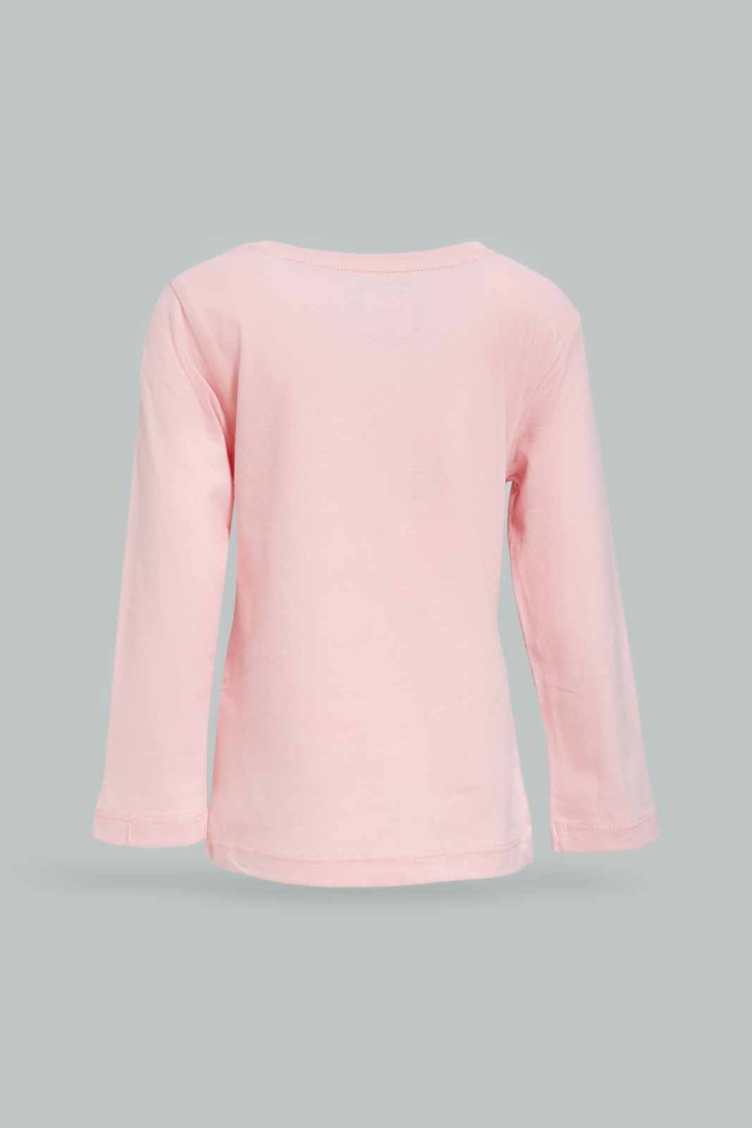 Redtag-Girls-Assorted-Pink-And-White-4-Pc-Pack-Pyjama-Set-Category:Pyjama-Sets,-Colour:Assorted,-Deals:New-In,-Dept:Girls,-Filter:Infant-Girls-(3-to-24-Mths),-ING-Pyjama-Sets,-New-In-ING-APL,-Non-Sale,-S23A,-Section:Girls-(0-to-14Yrs)-Infant-Girls-3 to 24 Months