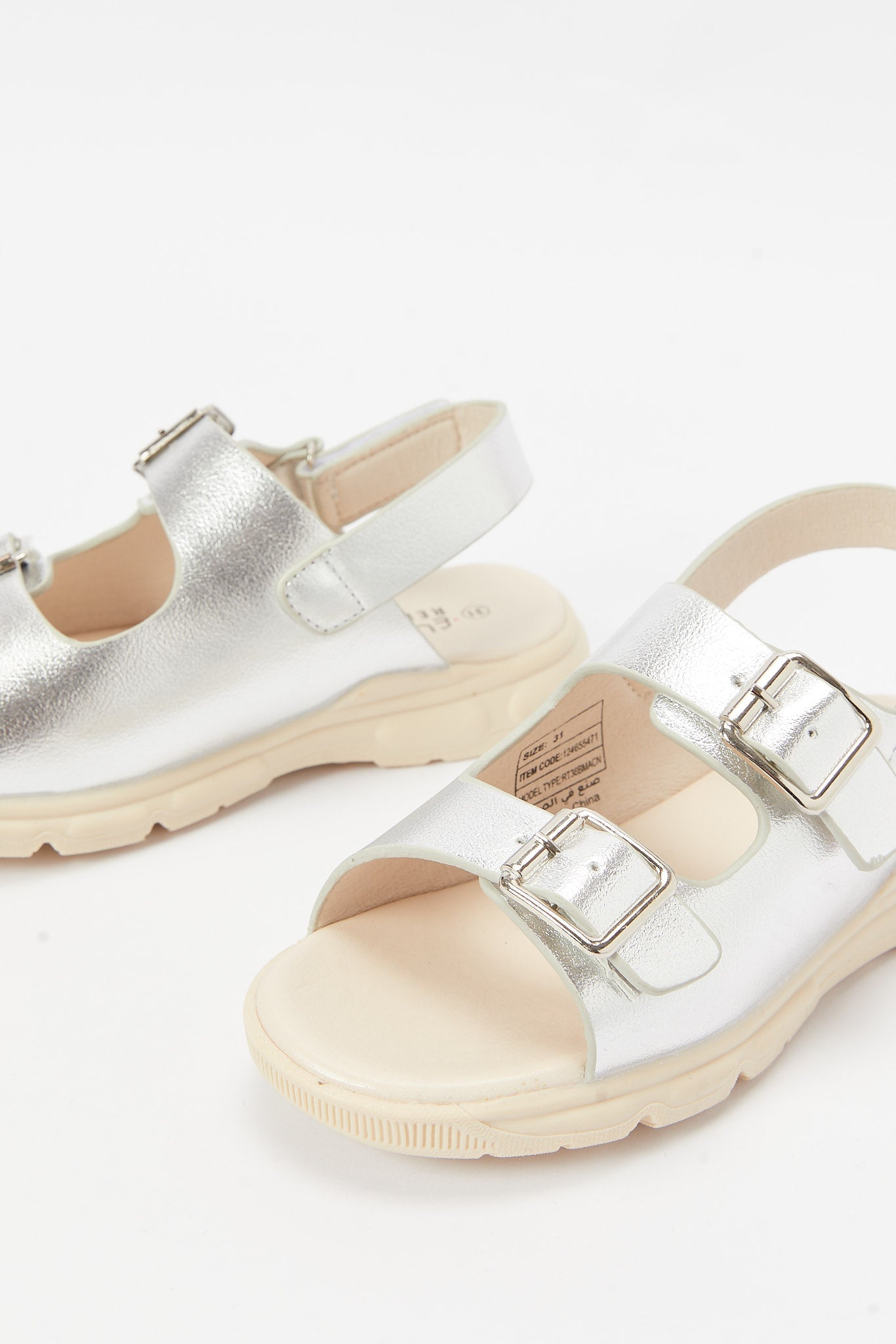 Redtag-Silver-Chunky-Sandal-Category:Shoes,-Colour:Silver,-Deals:New-In,-Filter:Girls-Footwear-(5-to-14-Yrs),-GSR-Sandals,-N/A,-New-In-GSR-FOO,-Non-Sale,-S23B,-Section:Girls-(0-to-14Yrs)-Senior-Girls-5 to 14 Years
