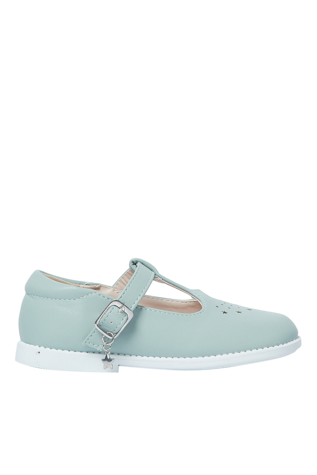 Redtag-Green-Laser-Cut-Ballerina-Category:Shoes,-Colour:Green,-Deals:New-In,-Filter:Girls-Footwear-(3-to-5-Yrs),-GIR-Shoes,-N/A,-New-In-GIR-FOO,-Non-Sale,-S23A,-Section:Girls-(0-to-14Yrs)-Girls-3 to 5 Years