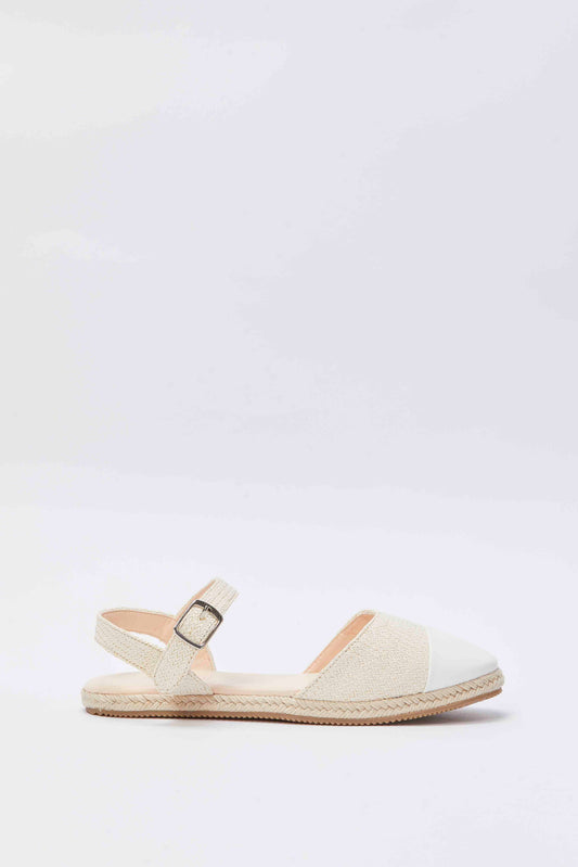 Redtag-Cream-Espadrille-Category:Shoes,-Colour:Cream,-Deals:New-In,-Filter:Girls-Footwear-(5-to-14-Yrs),-GSR-Shoes,-N/A,-New-In-GSR-FOO,-Non-Sale,-S23A,-Section:Girls-(0-to-14Yrs)-Senior-Girls-5 to 14 Years