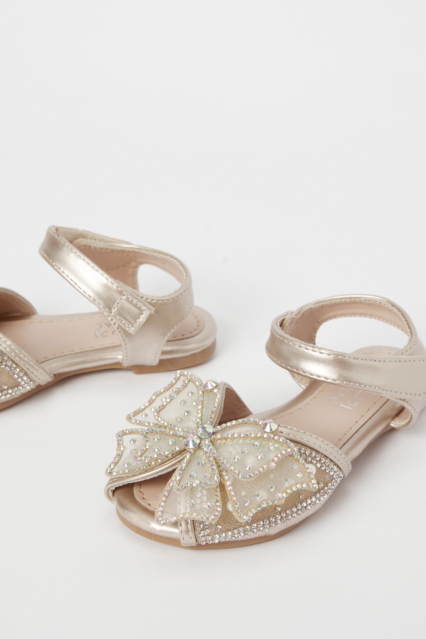 Redtag-Gold-Bow-Sandal-Category:Shoes,-Colour:Gold,-Deals:New-In,-Event:,-Filter:Girls-Footwear-(3-to-5-Yrs),-GIR-Sandals,-H1:FOO,-H2:GIR,-H3:SAF,-H4:SAN,-New-In-GIR-FOO,-Non-Sale,-Promo:,-RMD,-S23B,-Season:S23B,-Section:Girls-(0-to-14Yrs)-Girls-3 to 5 Years