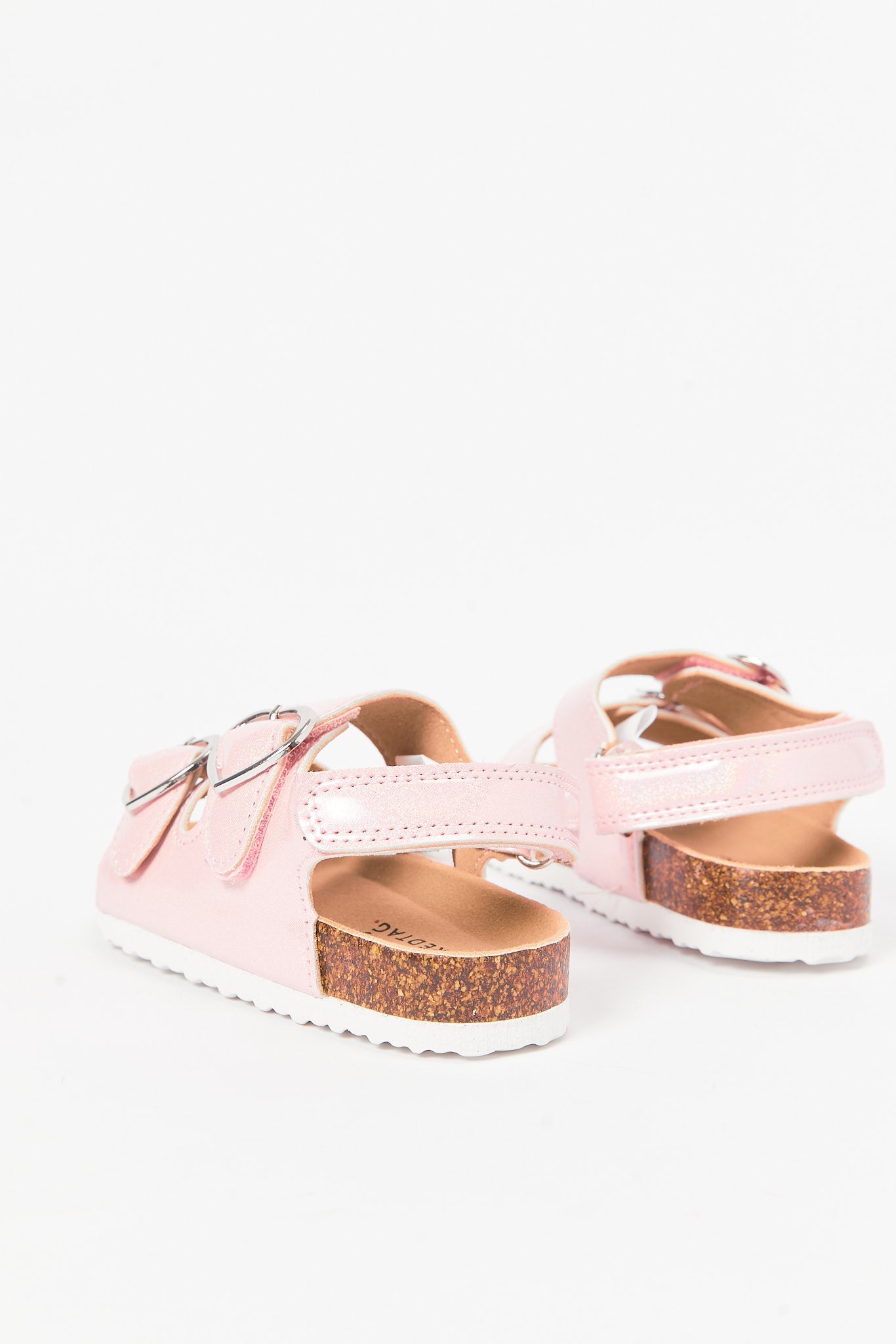 Redtag-Pink-Buckle-Cork-Sandal-Category:Shoes,-Colour:Pink,-Deals:New-In,-Filter:Girls-Footwear-(3-to-5-Yrs),-GIR-Sandals,-N/A,-New-In-GIR-FOO,-Non-Sale,-S23B,-Section:Girls-(0-to-14Yrs)-Girls-3 to 5 Years