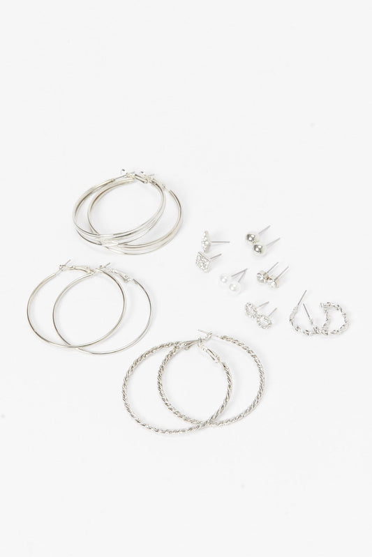 Redtag-Studs-Category:Jewellery,-Colour:Assorted,-Filter:Women's-Accessories,-LEC-Jewellery,-New-In,-New-In-Women-ACC,-Non-Sale,-S23A,-Section:Women-Women-
