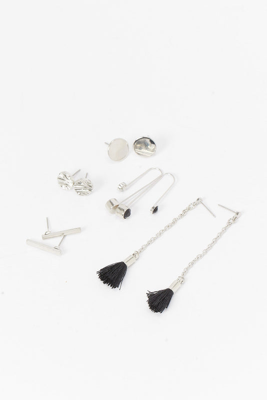 Redtag-Studs-Category:Jewellery,-Colour:Assorted,-Filter:Women's-Accessories,-New-In,-New-In-Women-ACC,-Non-Sale,-S23A,-Section:Women,-Women-Jewellery-Women-