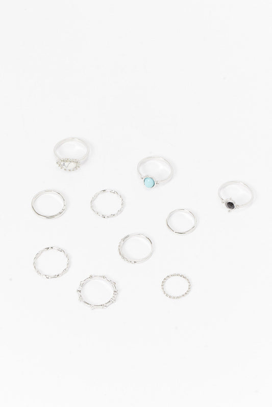 Redtag-Rings-Category:Jewellery,-Colour:Assorted,-Filter:Women's-Accessories,-New-In,-New-In-Women-ACC,-Non-Sale,-S23A,-Section:Women,-Women-Jewellery-Women-