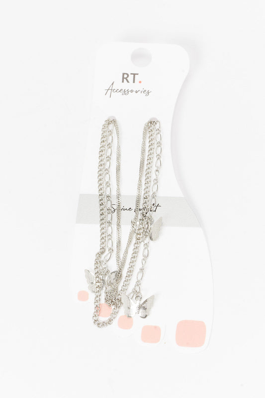 Redtag-Anklet-Category:Jewellery,-Colour:Assorted,-Filter:Women's-Accessories,-New-In,-New-In-Women-ACC,-Non-Sale,-S23A,-Section:Women,-Women-Jewellery-Women-