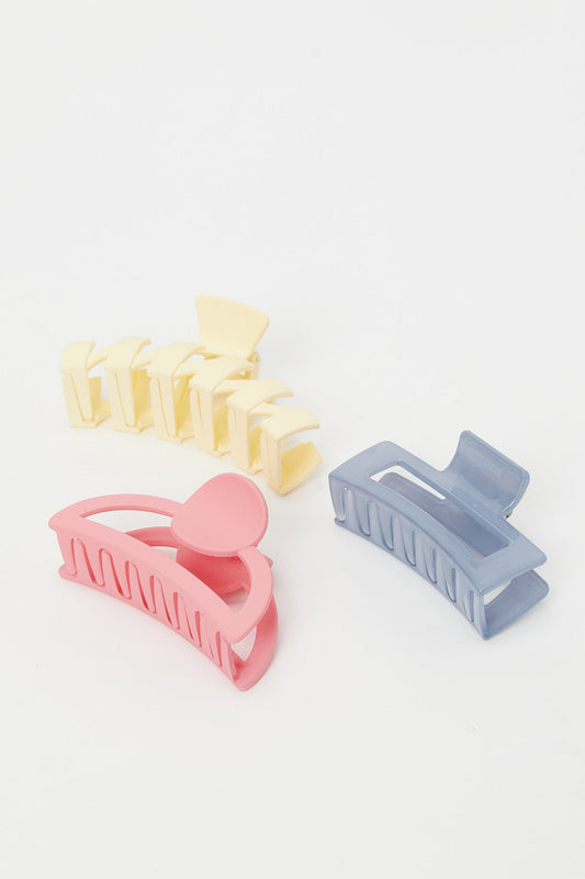 Redtag-Hair-Claw-Category:Hair-Accessories,-Colour:Assorted,-Filter:Women's-Accessories,-LEC-Hair-Accessories,-New-In,-New-In-Women-ACC,-Non-Sale,-S23B,-Section:Women-Women-