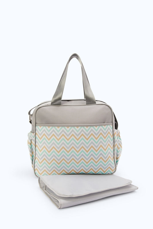 Redtag-Grey-Diaper-Bag-Category:Bags,-Colour:Grey,-Filter:Newborn-Accessories,-NBN-Bags,-New-In,-New-In-NBN-ACC,-Non-Sale,-S23B,-Section:Boys-(0-to-14Yrs)-New-Born-Baby-