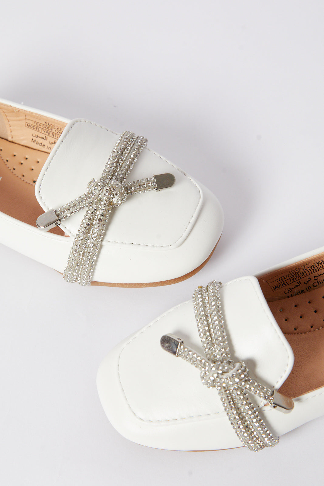 Redtag-White-Loafer-Category:Shoes,-Colour:White,-Deals:New-In,-Filter:Girls-Footwear-(3-to-5-Yrs),-GIR-Shoes,-N/A,-New-In-GIR-FOO,-Non-Sale,-S23B,-Section:Girls-(0-to-14Yrs)-Girls-3 to 5 Years
