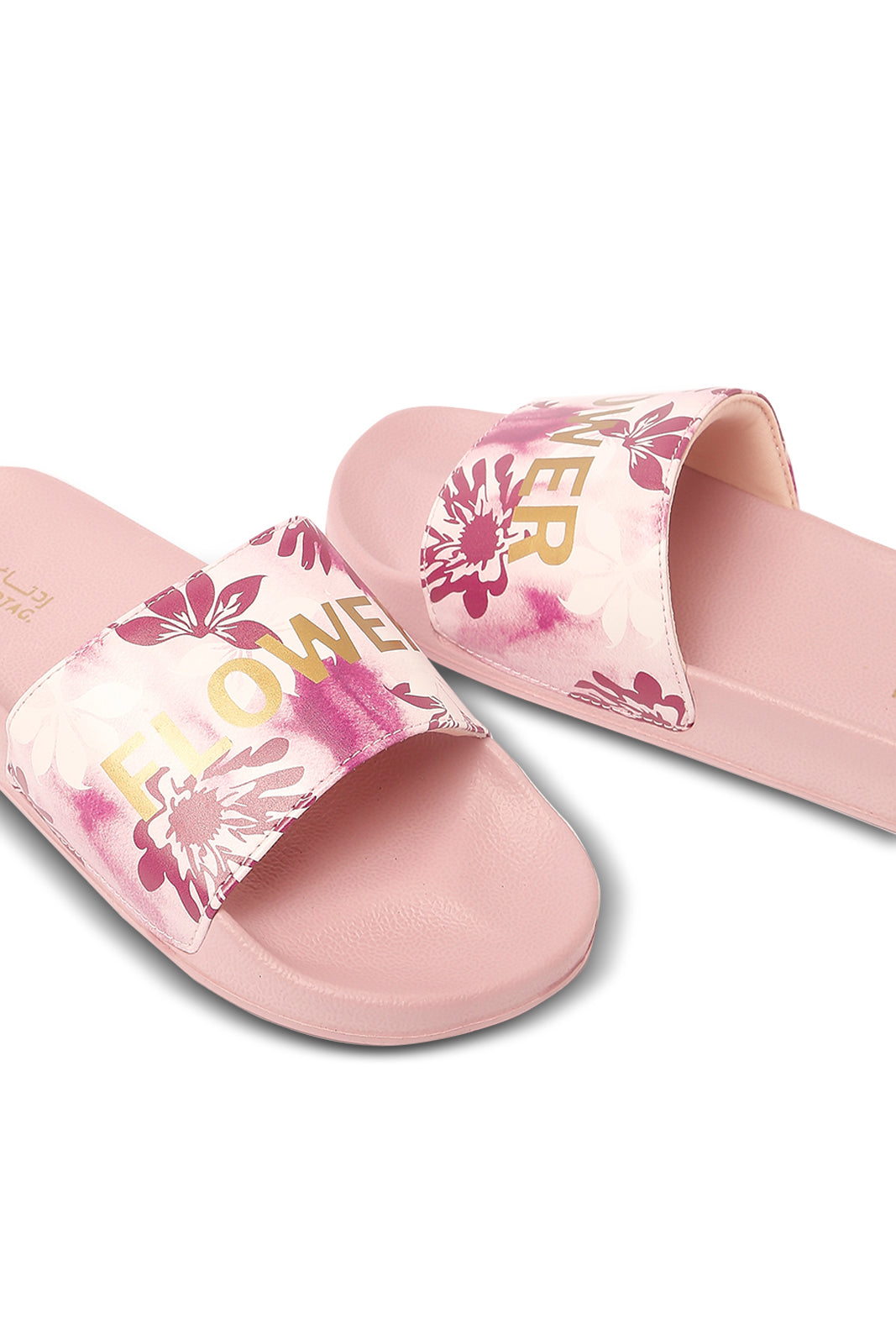 Redtag-Pink-Flower-Power-Slide-Category:Shoes,-Colour:Pink,-Deals:New-In,-Filter:Women's-Footwear,-N/A,-New-In-Women-FOO,-Non-Sale,-S23A,-Section:Women,-Women-Flip-Flops-Women's-