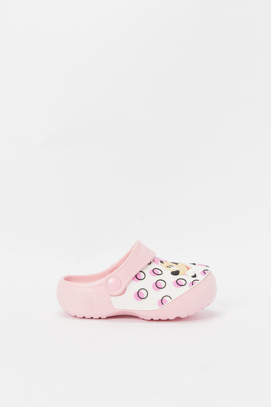 Redtag-Pink-Minnie-Clog-Category:Shoes,-CHR:CHR,-Colour:Pink,-Deals:New-In,-Filter:Girls-Footwear-(3-to-5-Yrs),-GIR-Flip-Flops,-H1:FOO,-H2:GIR,-H3:SAF,-H4:FLF,-N/A,-New-In-GIR-FOO,-Non-Sale,-S23A,-Season:S23A,-Section:Girls-(0-to-14Yrs)-Girls-3 to 5 Years