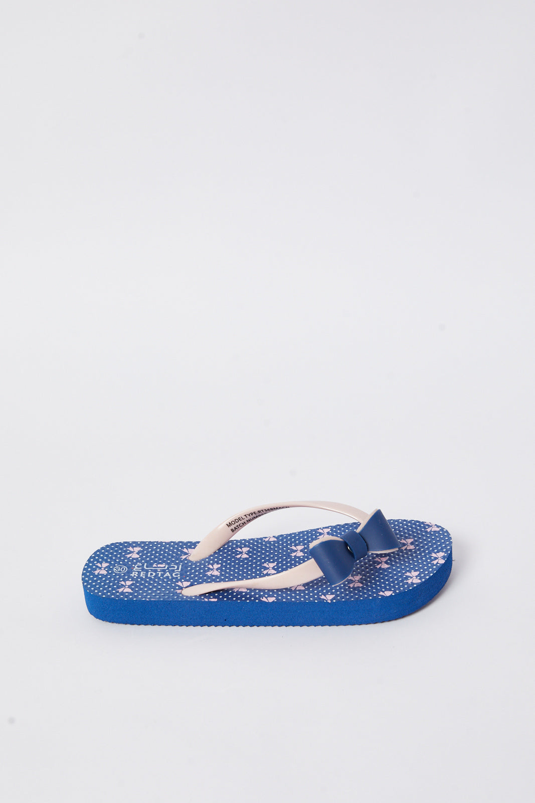 Redtag-Navy-Bow-Trim-Flip-Flop-Category:Shoes,-Colour:Navy,-Deals:New-In,-Filter:Girls-Footwear-(5-to-14-Yrs),-GSR-Flip-Flops,-N/A,-New-In-GSR-FOO,-Non-Sale,-S23B,-Section:Girls-(0-to-14Yrs)-Senior-Girls-5 to 14 Years