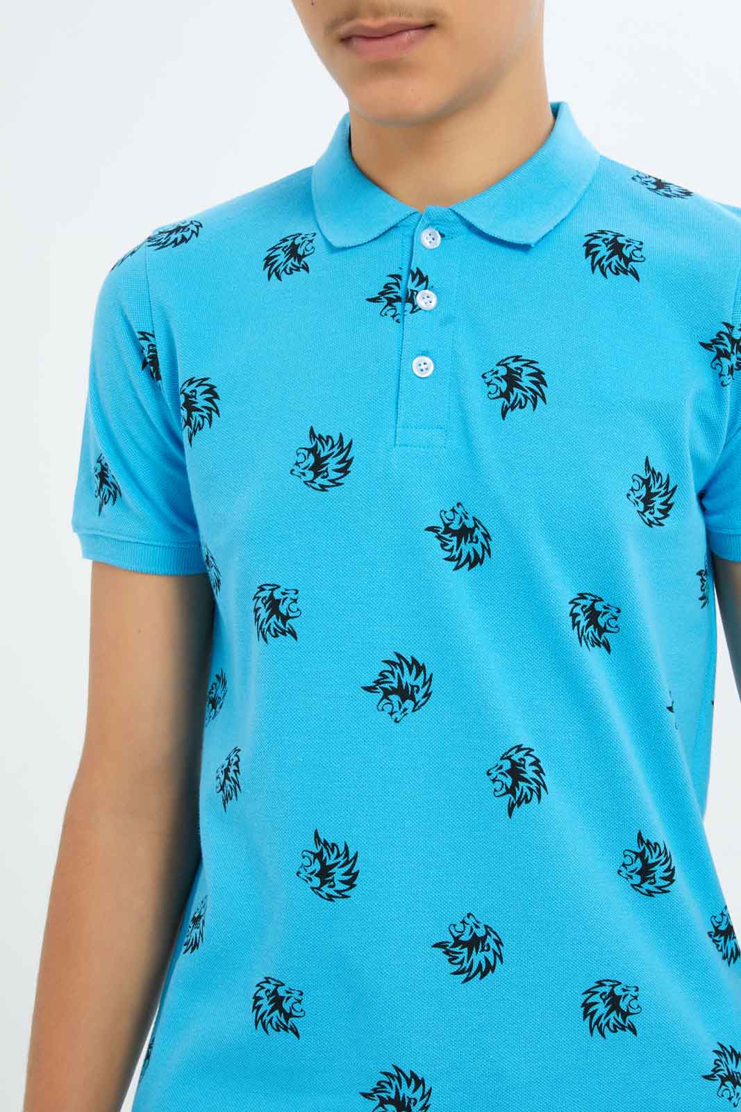 Redtag-Boys-Sky-Blue-Aop-Polo-Tee-BSR-Polo-T-Shirts,-Category:Polo-T-Shirts,-Colour:Sky-Blue,-Deals:New-In,-Dept:Boys,-Filter:Senior-Boys-(8-to-14-Yrs),-New-In-BSR-APL,-Non-Sale,-S23A,-Section:Boys-(0-to-14Yrs)-Senior-Boys-9 to 14 Years