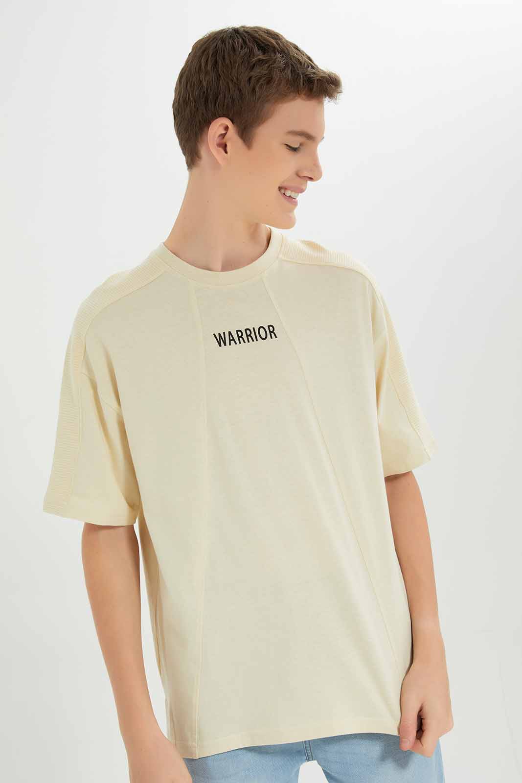 Redtag-Boys-Beige-Plain-Long-Lenth-Oversize-Tee-BSR-T-Shirts,-Category:T-Shirts,-Colour:Beige,-Deals:New-In,-Dept:Boys,-Filter:Senior-Boys-(8-to-14-Yrs),-New-In-BSR-APL,-Non-Sale,-S23A,-Section:Boys-(0-to-14Yrs)-Senior-Boys-9 to 14 Years