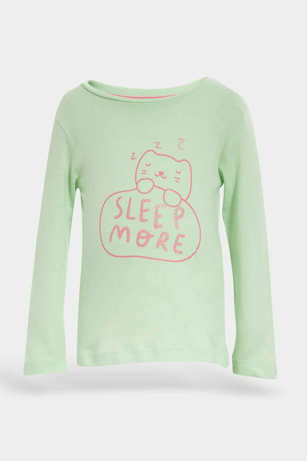Redtag-Girls-Assorted-4Pc-Pack-Pyjama-Set-Category:Pyjama-Sets,-Colour:Assorted,-Deals:New-In,-Dept:Girls,-Filter:Infant-Girls-(3-to-24-Mths),-ING-Pyjama-Sets,-New-In-ING-APL,-Non-Sale,-S23A,-Section:Girls-(0-to-14Yrs)-Infant-Girls-3 to 24 Months