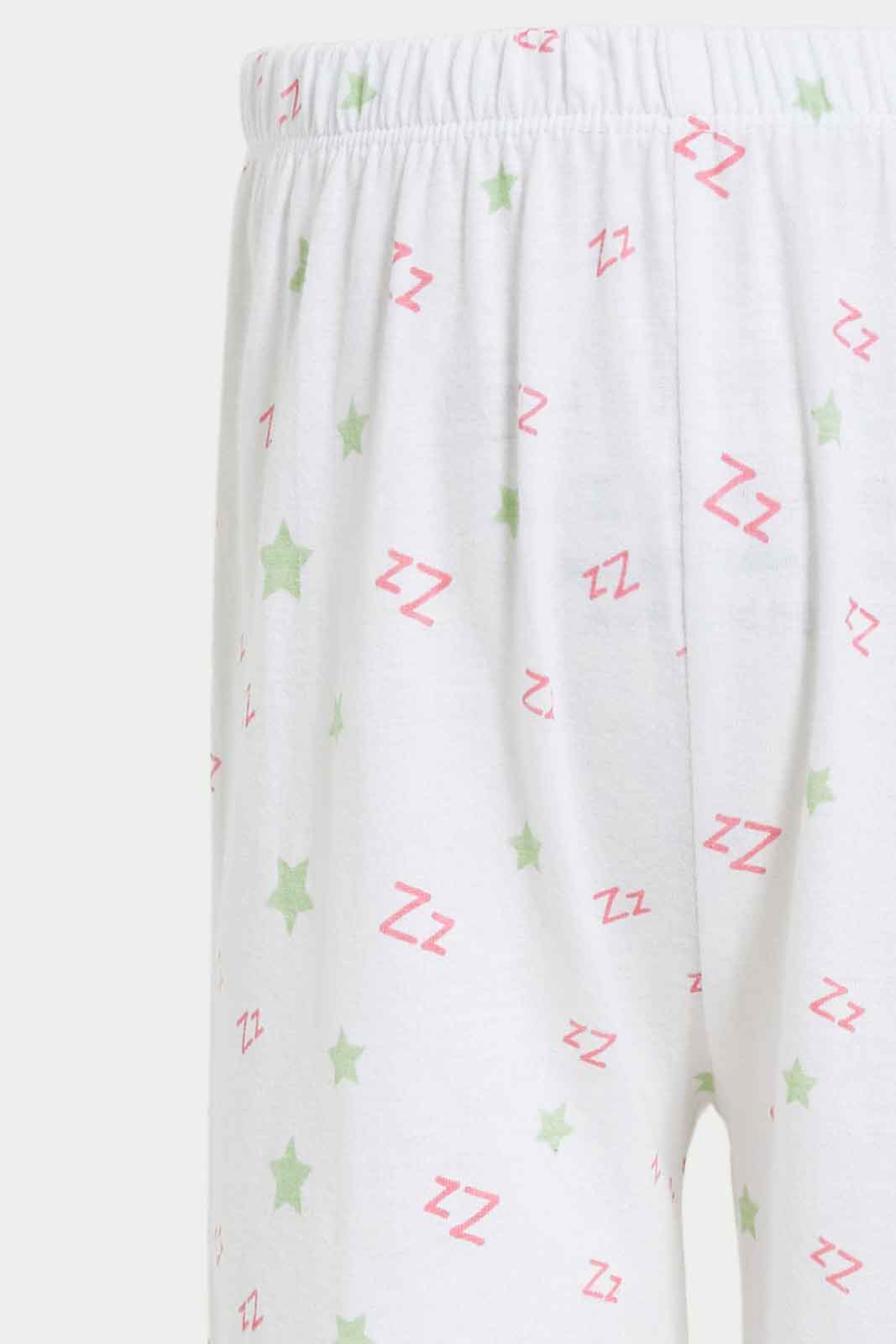 Redtag-Girls-Assorted-4Pc-Pack-Pyjama-Set-Category:Pyjama-Sets,-Colour:Assorted,-Deals:New-In,-Dept:Girls,-Filter:Infant-Girls-(3-to-24-Mths),-ING-Pyjama-Sets,-New-In-ING-APL,-Non-Sale,-S23A,-Section:Girls-(0-to-14Yrs)-Infant-Girls-3 to 24 Months