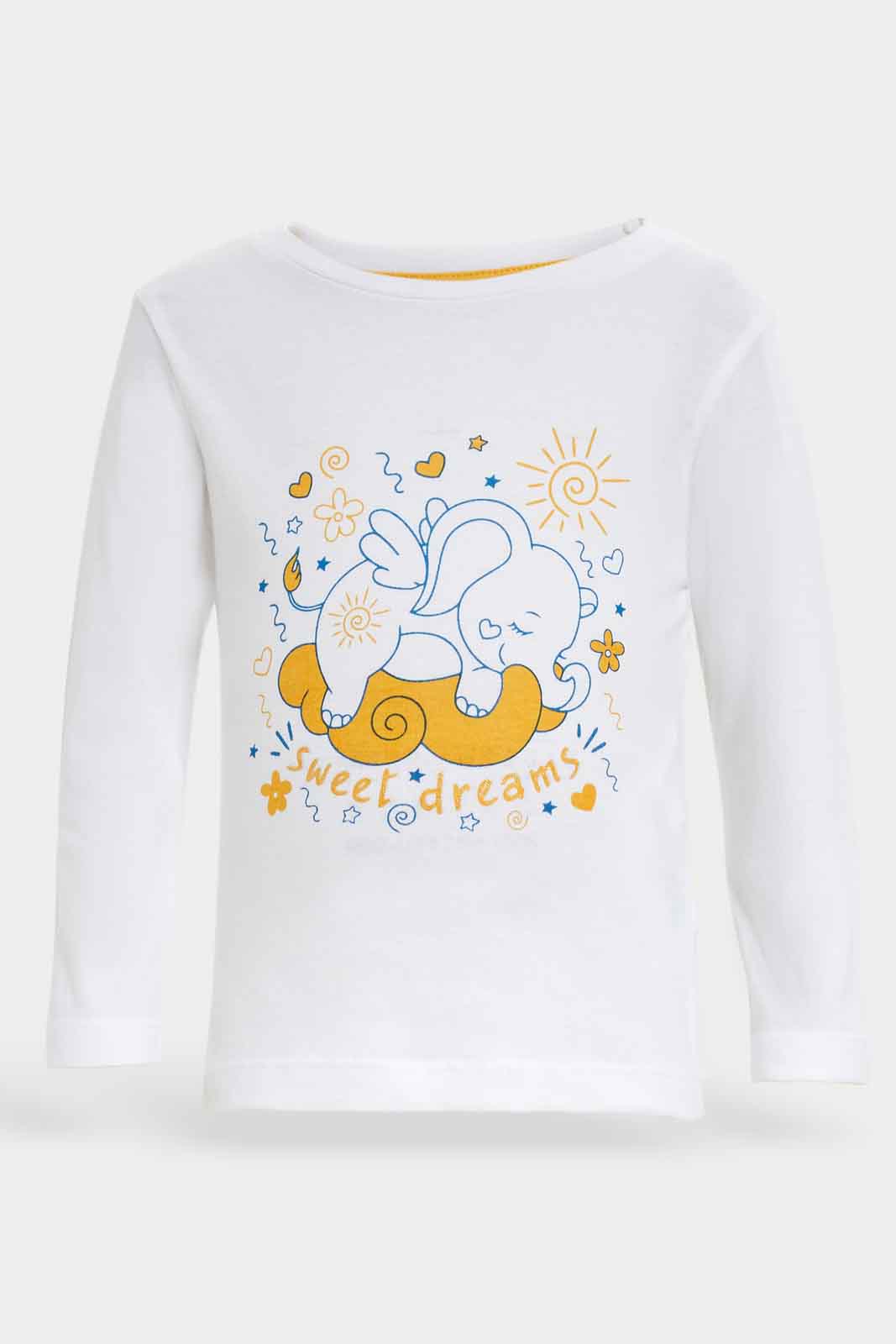 Redtag-Girls-Assorted-4Pc-Pack-Pyjama-Set-Category:Pyjama-Sets,-Colour:Assorted,-Deals:New-In,-Dept:Girls,-Filter:Infant-Girls-(3-to-24-Mths),-ING-Pyjama-Sets,-New-In-ING-APL,-Non-Sale,-S23A,-Section:Girls-(0-to-14Yrs)-Infant-Girls-3 to 24 Months