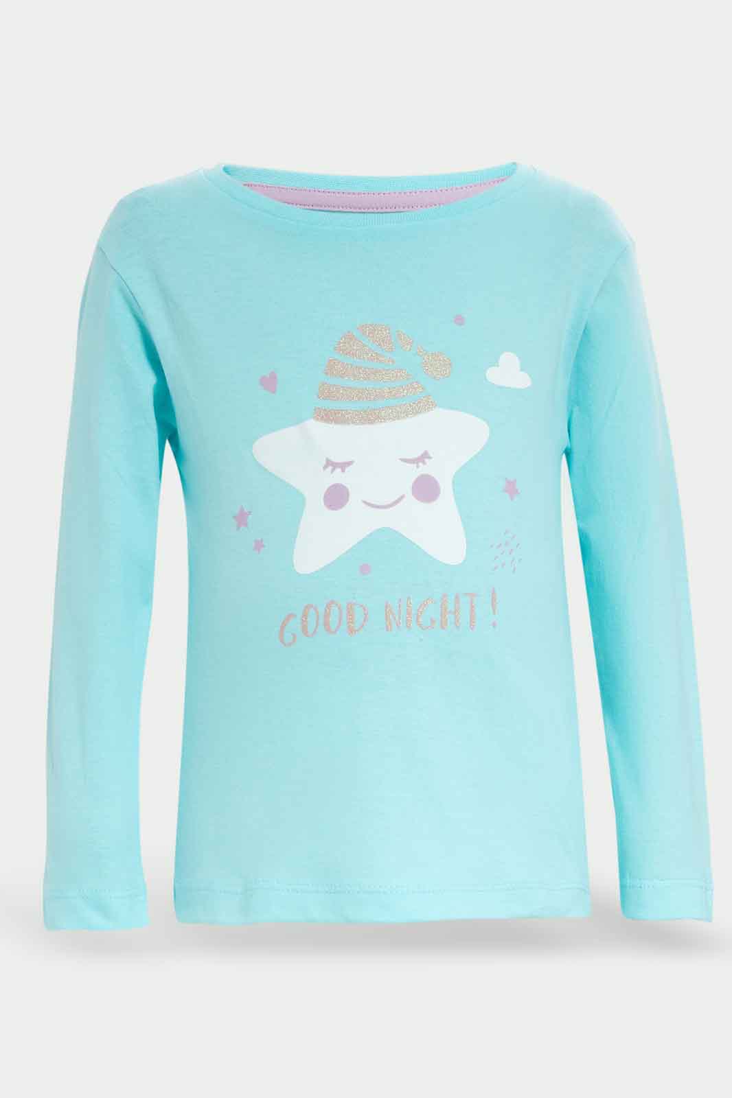 Redtag-Girls-Assorted-4Pc-Pack-Pyjama-Set-Category:Pyjama-Sets,-Colour:Assorted,-Deals:New-In,-Dept:Girls,-Filter:Infant-Girls-(3-to-24-Mths),-ING-Pyjama-Sets,-New-In-ING-APL,-Non-Sale,-S23A,-Section:Girls-(0-to-14Yrs)-Infant-Girls-3 to 24 Months