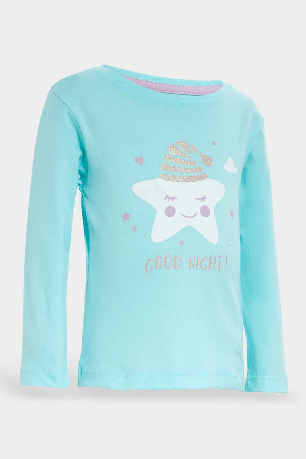 Redtag-Girls-Assorted-4Pc-Pack-Pyjama-Set-Category:Pyjama-Sets,-Colour:Assorted,-Deals:New-In,-Dept:Girls,-Filter:Infant-Girls-(3-to-24-Mths),-ING-Pyjama-Sets,-New-In-ING-APL,-Non-Sale,-S23A,-Section:Girls-(0-to-14Yrs)-Infant-Girls-3 to 24 Months