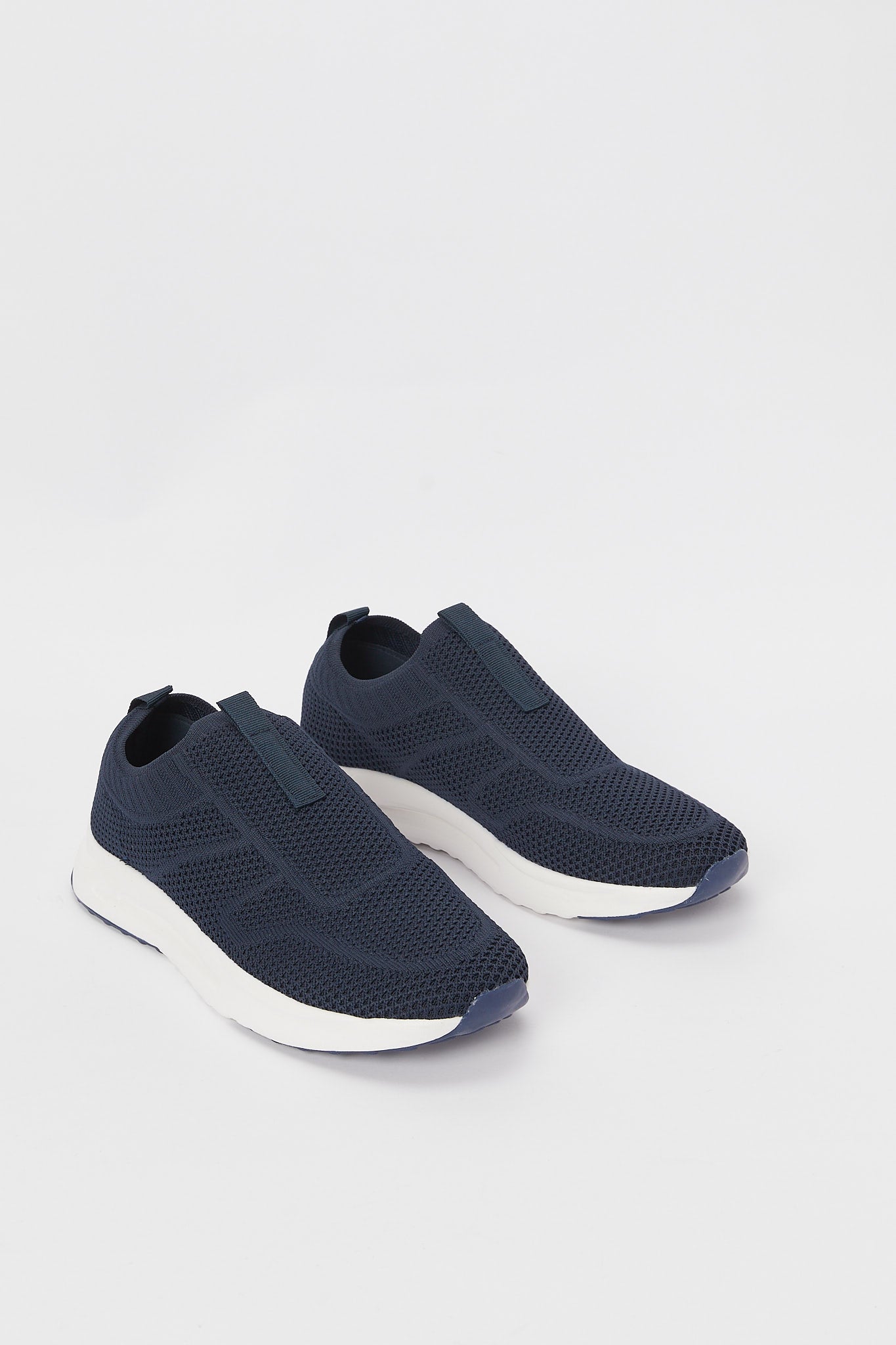 Redtag-Navy-Knit-Slip-On-Category:Shoes,-Colour:Navy,-Deals:New-In,-Filter:Men's-Footwear,-H1:FOO,-H2:GEN,-H3:TRN,-H4:CLT,-Men-Trainers,-N/A,-New-In-Men-FOO,-Non-Sale,-S23B,-Season:S23B,-Section:Men-Men's-