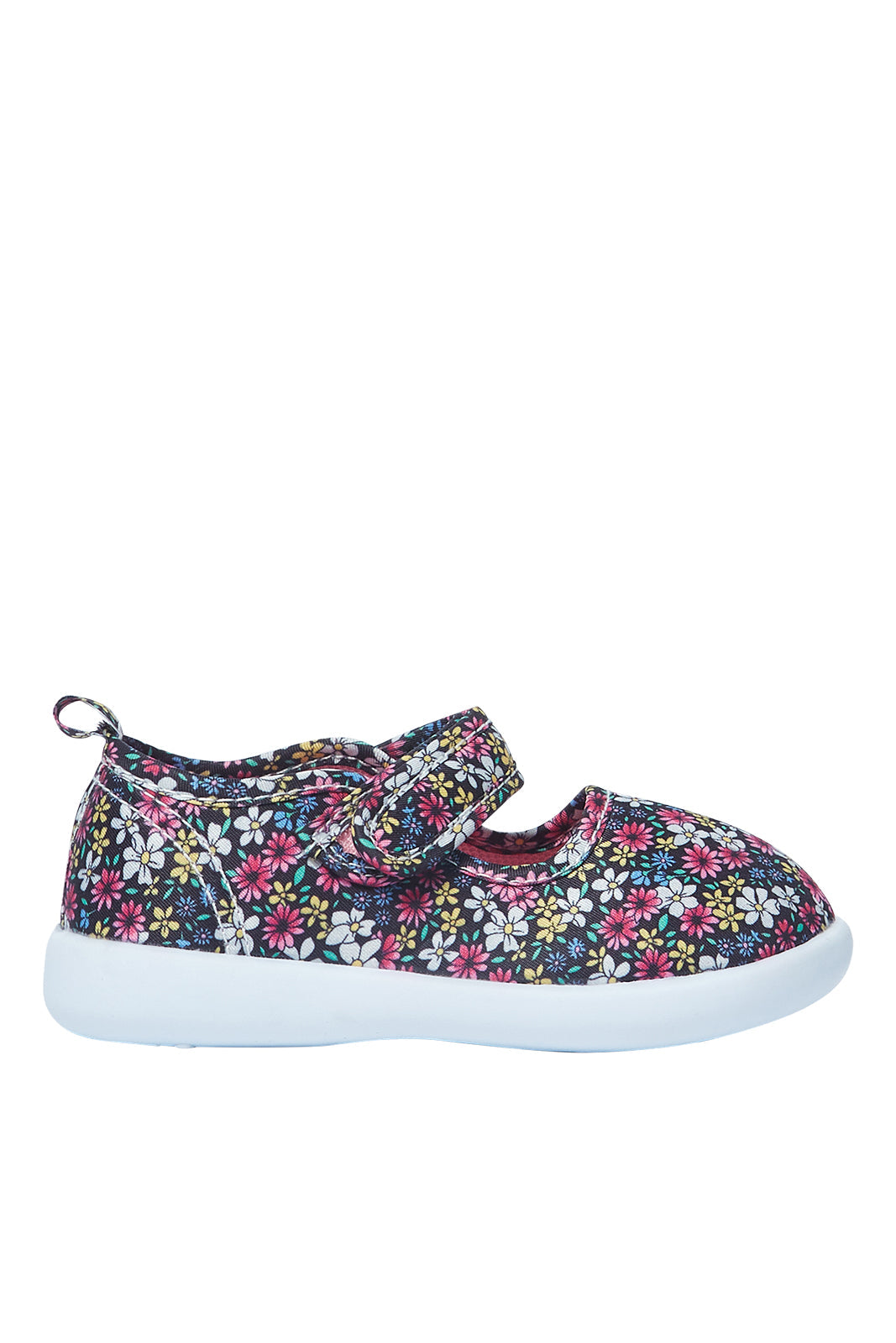 Redtag-Navy-Floral-Print-Pump
(Repeat)-Category:Shoes,-Colour:Navy,-Deals:New-In,-Filter:Girls-Footwear-(1-to-3-Yrs),-ING-Trainers,-N/A,-New-In-ING-FOO,-Non-Sale,-S23A,-Section:Girls-(0-to-14Yrs)-Infant-Girls-1 to 3 Years