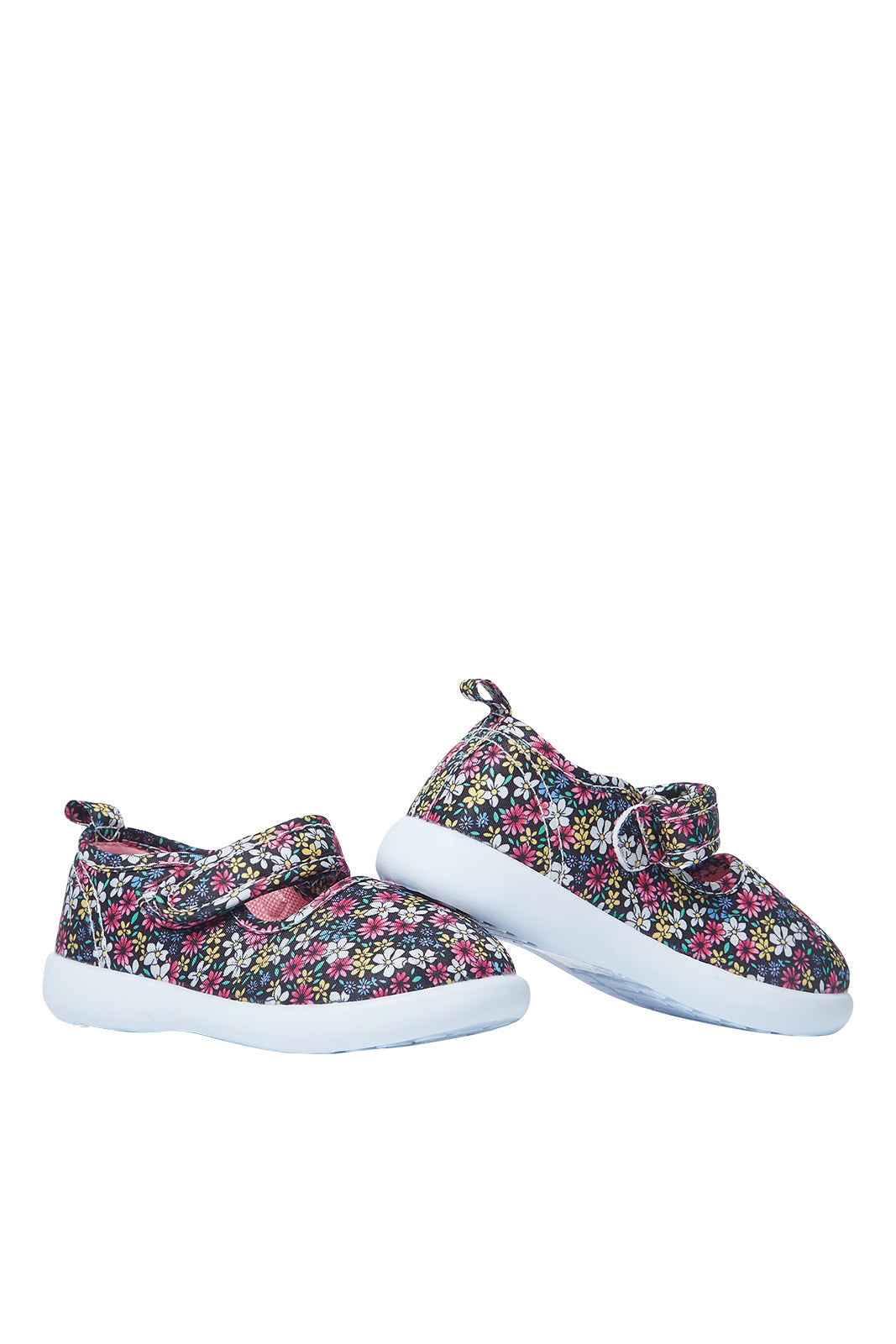 Redtag-Navy-Floral-Print-Pump
(Repeat)-Category:Shoes,-Colour:Navy,-Deals:New-In,-Filter:Girls-Footwear-(1-to-3-Yrs),-ING-Trainers,-N/A,-New-In-ING-FOO,-Non-Sale,-S23A,-Section:Girls-(0-to-14Yrs)-Infant-Girls-1 to 3 Years