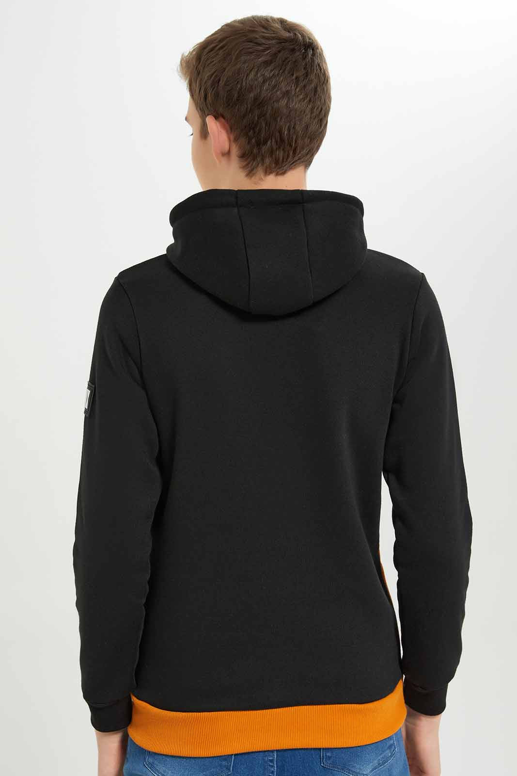 Redtag-Boys-Mustard-Zip-At-Chest-Sweatshirt-BSR-Sweatshirts,-Category:Sweatshirts,-Colour:Mustard,-Deals:New-In,-Dept:Boys,-Filter:Senior-Boys-(8-to-14-Yrs),-New-In-BSR-APL,-Non-Sale,-S23A,-Section:Boys-(0-to-14Yrs)-Senior-Boys-9 to 14 Years
