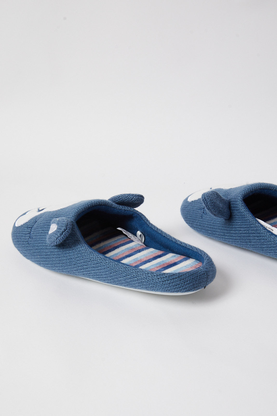 Redtag-Blue-Animal-Face-Slipper-Category:Shoes,-CHR,-Colour:Blue,-Deals:New-In,-Filter:Women's-Footwear,-New-In-Women-FOO,-Non-Sale,-S23A,-Section:Women,-Women-Slippers-Women's-