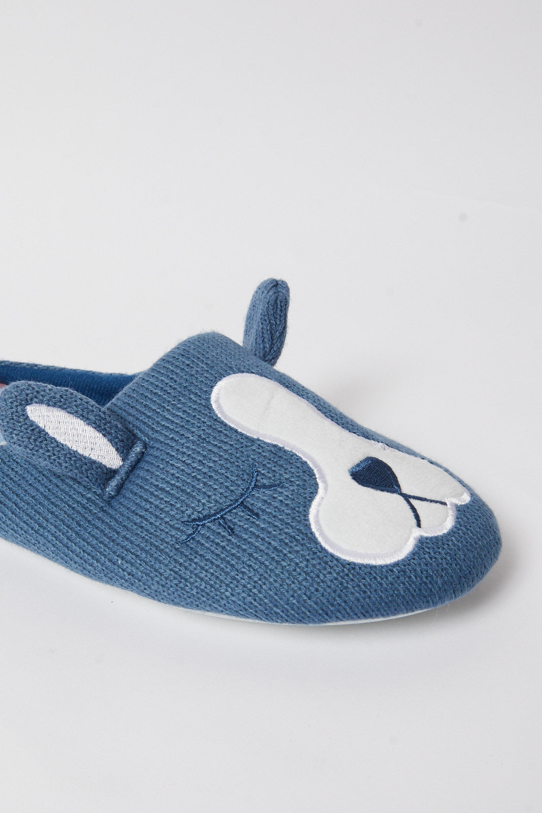 Redtag-Blue-Animal-Face-Slipper-Category:Shoes,-CHR,-Colour:Blue,-Deals:New-In,-Filter:Women's-Footwear,-New-In-Women-FOO,-Non-Sale,-S23A,-Section:Women,-Women-Slippers-Women's-