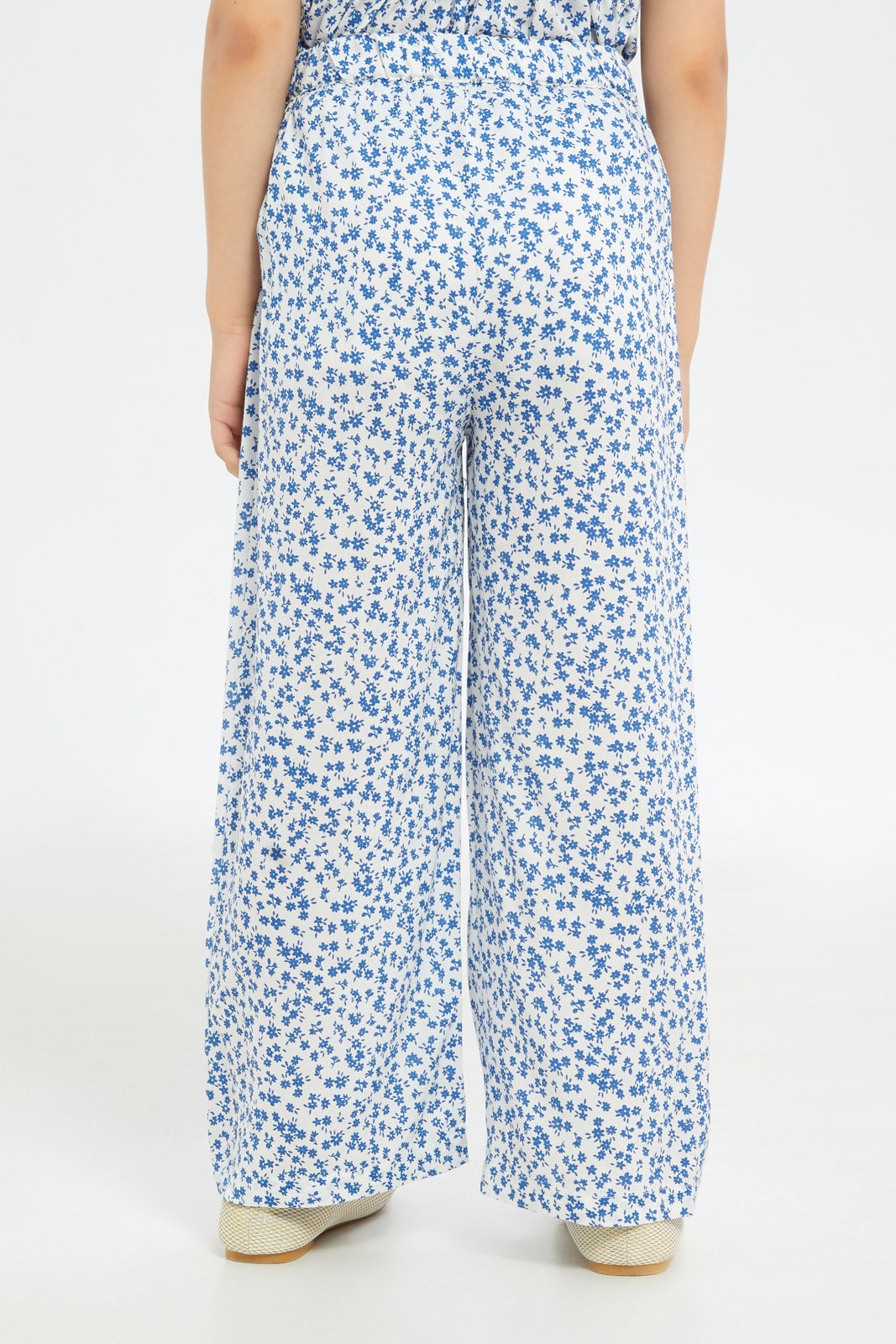 Redtag-Girls-Viscose-Relaxed-Trouser---Co-Ord-Blue-Floral-Category:Trousers,-Colour:Blue,-Deals:New-In,-Dept:Girls,-Filter:Girls-(2-to-8-Yrs),-GIR-Trousers,-H1:KWR,-H2:GIR,-H3:TRS,-H4:CTR,-New-In-GIR-APL,-Non-Sale,-RMD,-S23B,-Season:S23C,-Section:Girls-(0-to-14Yrs)-Girls-2 to 8 Years