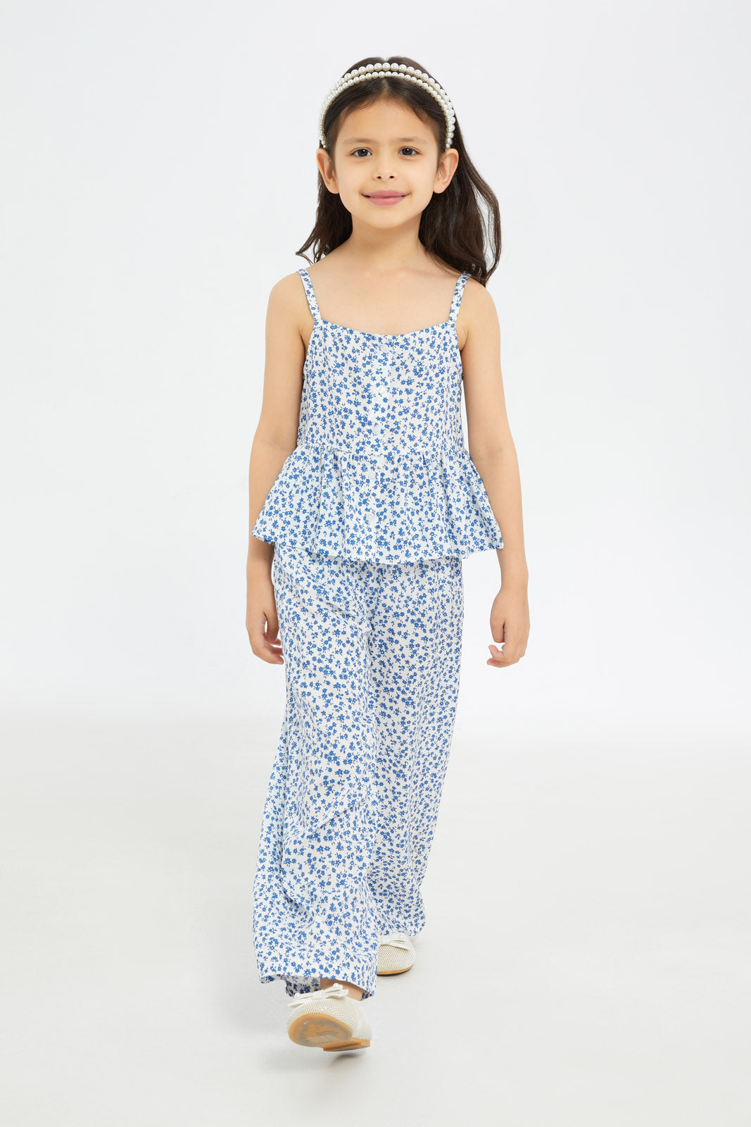 Redtag-Girls-Strappy-Co-Ord-Blouse-Blue-Floral-Category:Blouses,-Colour:Blue,-Deals:New-In,-Dept:Girls,-Filter:Girls-(2-to-8-Yrs),-GIR-Blouses,-H1:KWR,-H2:GIR,-H3:BLO,-H4:CBL,-New-In-GIR-APL,-Non-Sale,-S23B,-Season:S23C,-Section:Girls-(0-to-14Yrs)-Girls-2 to 8 Years