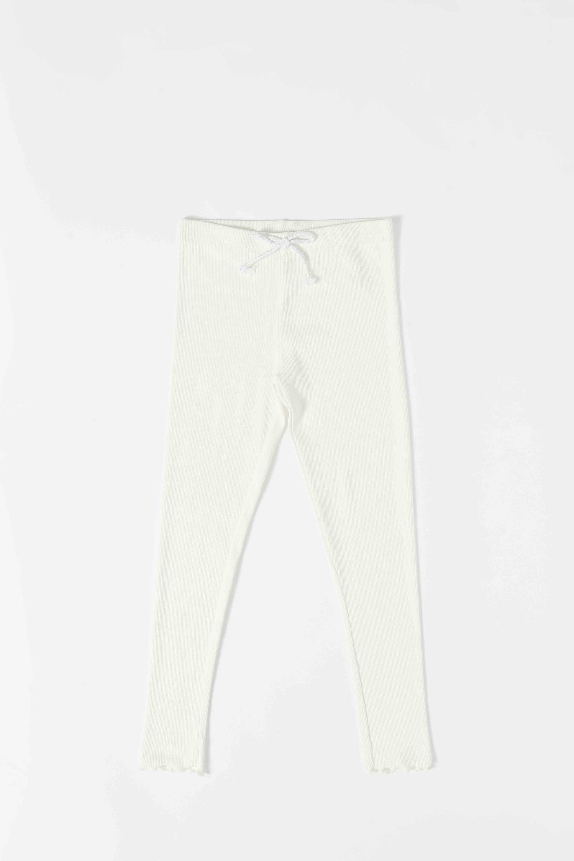 Redtag-Girls-Cream-Rib-Leggings-Category:Leggings,-Colour:Cream,-Deals:2-FOR-37,-Deals:New-In,-Dept:Girls,-Filter:Girls-(2-to-8-Yrs),-GIR-Leggings,-New-In-GIR-APL,-Non-Sale,-S23A,-Section:Girls-(0-to-14Yrs),-TBL-Girls-2 to 8 Years