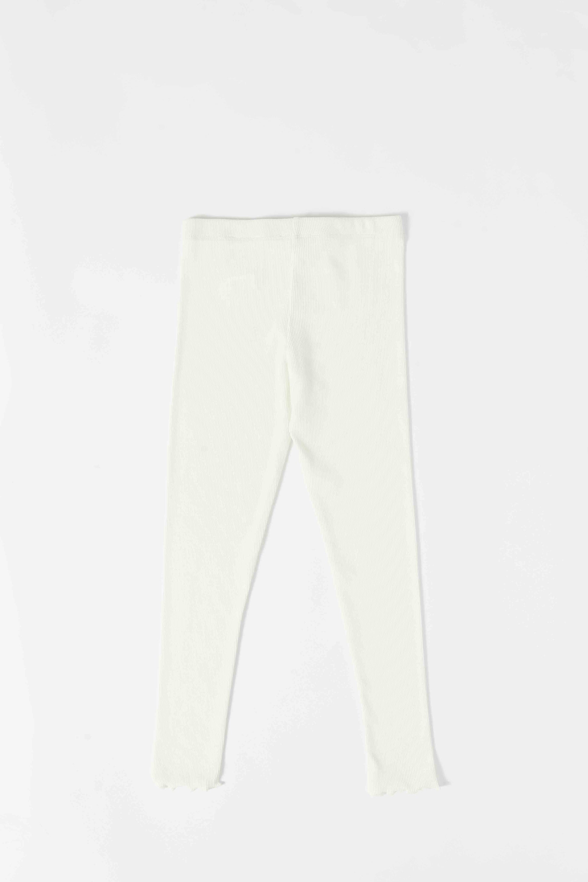 Redtag-Girls-Cream-Rib-Leggings-Category:Leggings,-Colour:Cream,-Deals:2-FOR-37,-Deals:New-In,-Dept:Girls,-Filter:Girls-(2-to-8-Yrs),-GIR-Leggings,-New-In-GIR-APL,-Non-Sale,-S23A,-Section:Girls-(0-to-14Yrs),-TBL-Girls-2 to 8 Years