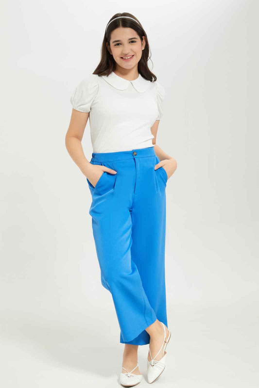 Redtag-Girls-Blue-Trouser-Category:Trousers,-Colour:Blue,-Deals:New-In,-Dept:Girls,-Filter:Senior-Girls-(8-to-14-Yrs),-GSR-Trousers,-New-In-GSR-APL,-Non-Sale,-S23B,-Section:Girls-(0-to-14Yrs)-Senior-Girls-9 to 14 Years