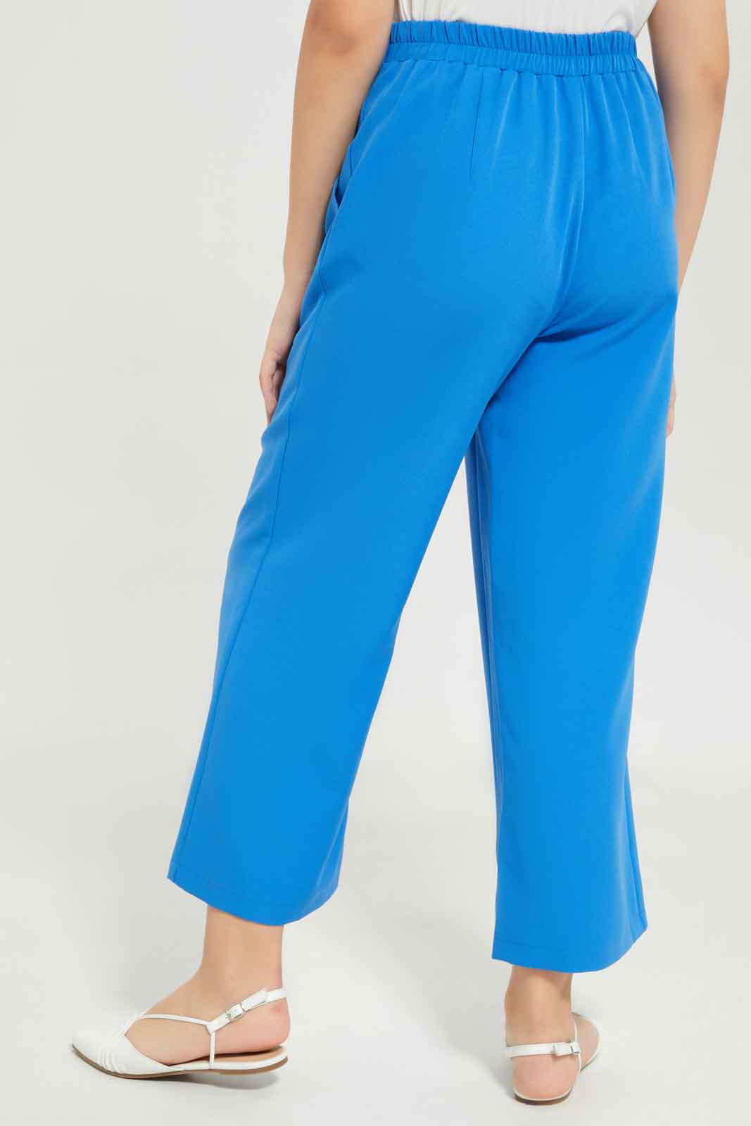 Redtag-Girls-Blue-Trouser-Category:Trousers,-Colour:Blue,-Deals:New-In,-Dept:Girls,-Filter:Senior-Girls-(8-to-14-Yrs),-GSR-Trousers,-New-In-GSR-APL,-Non-Sale,-S23B,-Section:Girls-(0-to-14Yrs)-Senior-Girls-9 to 14 Years