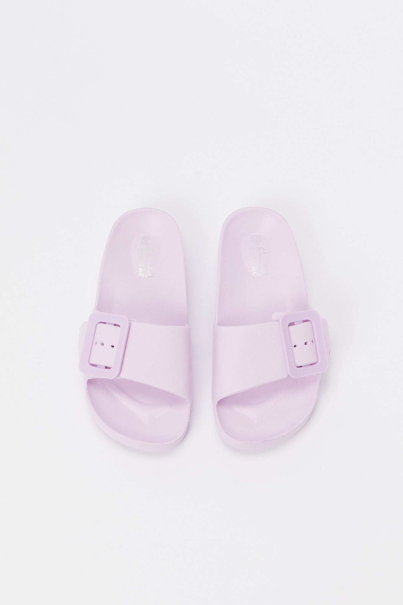 Redtag-Lilac-Bulkel-Slide-Category:Shoes,-Colour:Lilac,-Deals:New-In,-Filter:Girls-Footwear-(5-to-14-Yrs),-GSR-Flip-Flops,-H1:FOO,-H2:GSR,-H3:SAF,-H4:FLF,-N/A,-New-In-GSR-FOO,-Non-Sale,-S23B,-Season:S23B,-Section:Girls-(0-to-14Yrs)-Senior-Girls-5 to 14 Years